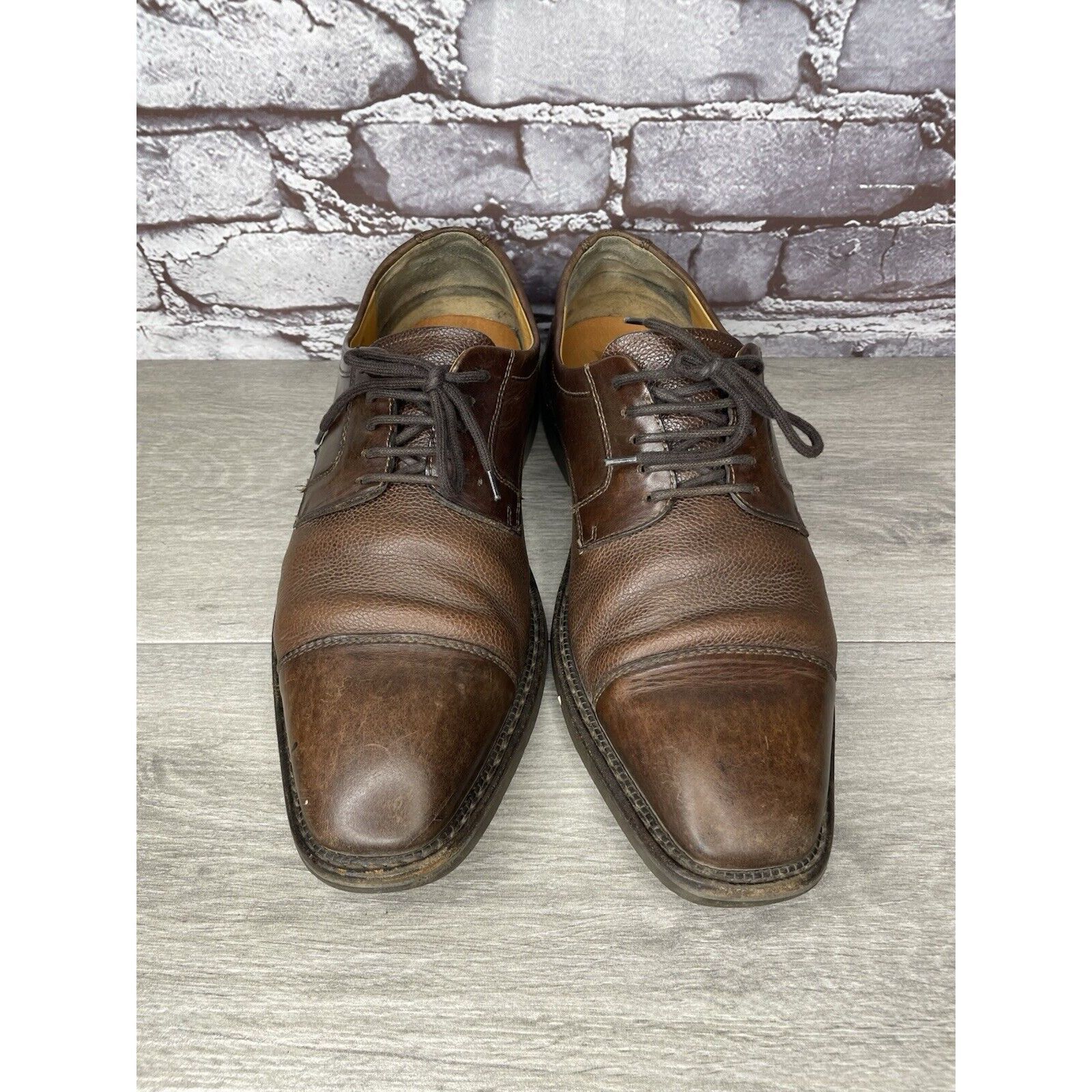 Mephisto Mephisto Goodyear Welt Brown Leather Oxfords Cap Toe Shoes M Size US 9.5 / EU 42-43 - 21 Thumbnail