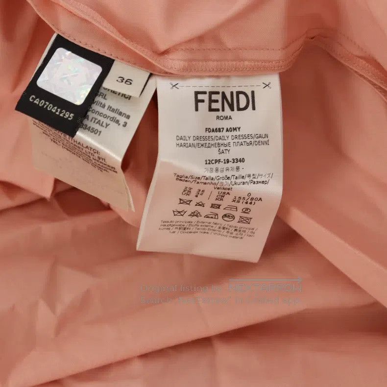 Fendi Fendi Dress Size XXS / US 00 / IT 34 - 8 Thumbnail