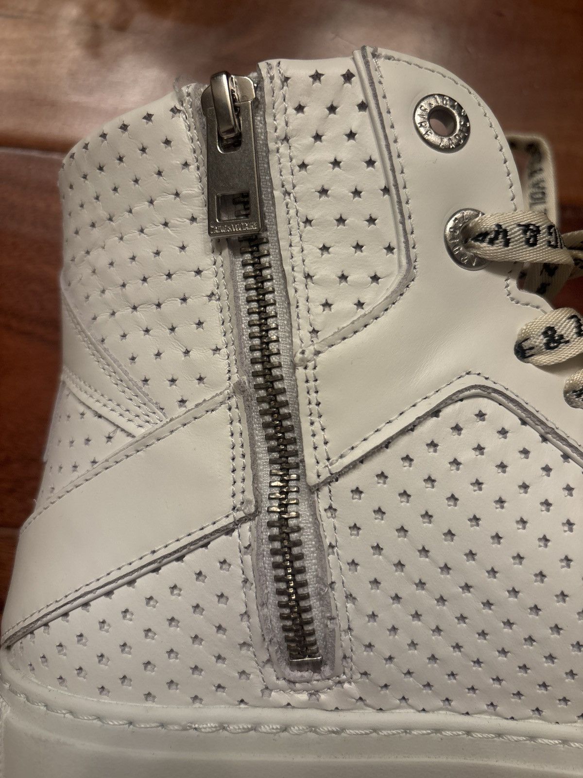 Zadig & Voltaire Zadig & Voltaire White High Tops Size US 8 / IT 38 - 5 Thumbnail