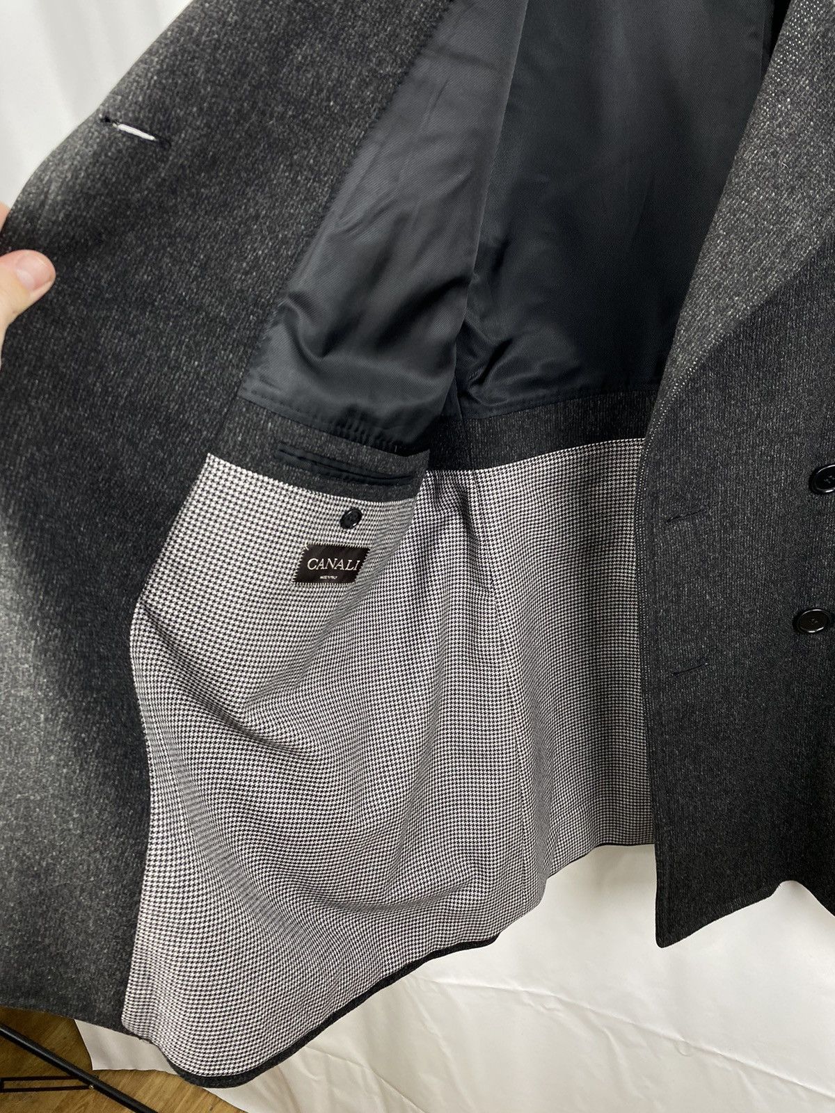 Canali Canali Men Coat Wool-Cashmere size 48 Size US M / EU 48-50 / 2 - 7 Thumbnail