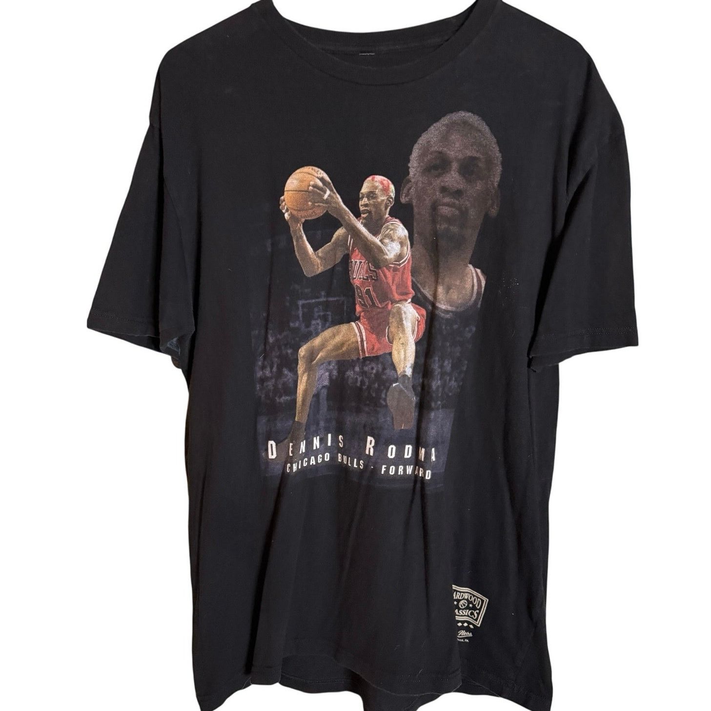 Mitchell & Ness Chicago Bulls Denis Rodman Tee Size US XL / EU 56 / 4 - 1 Thumbnail
