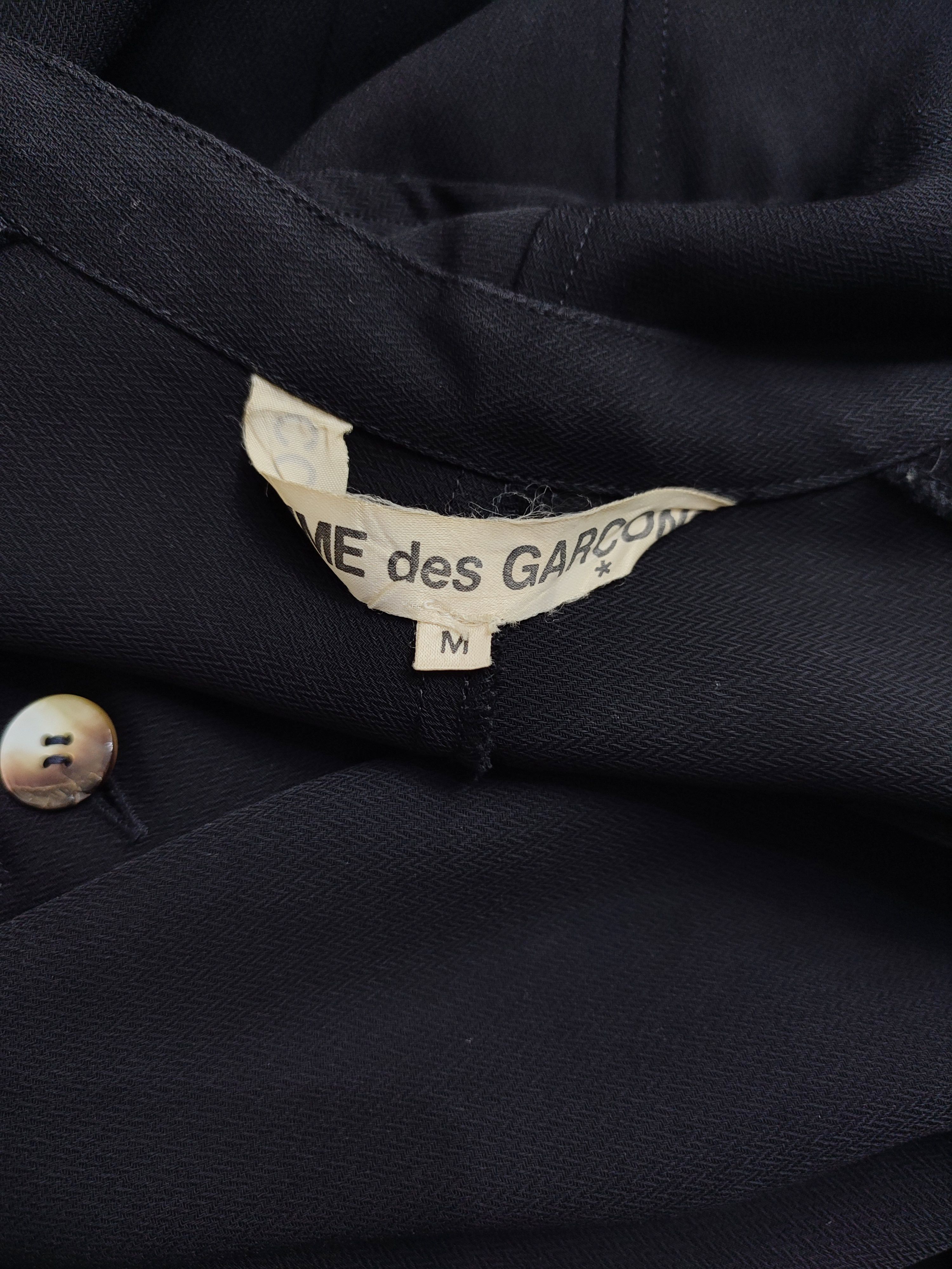 Comme des Garcons ARCHIVE📕90s CDG Drape & Knot Sculptural Asymmetric Dress Size M / US 6-8 / IT 42-44 - 7 Thumbnail