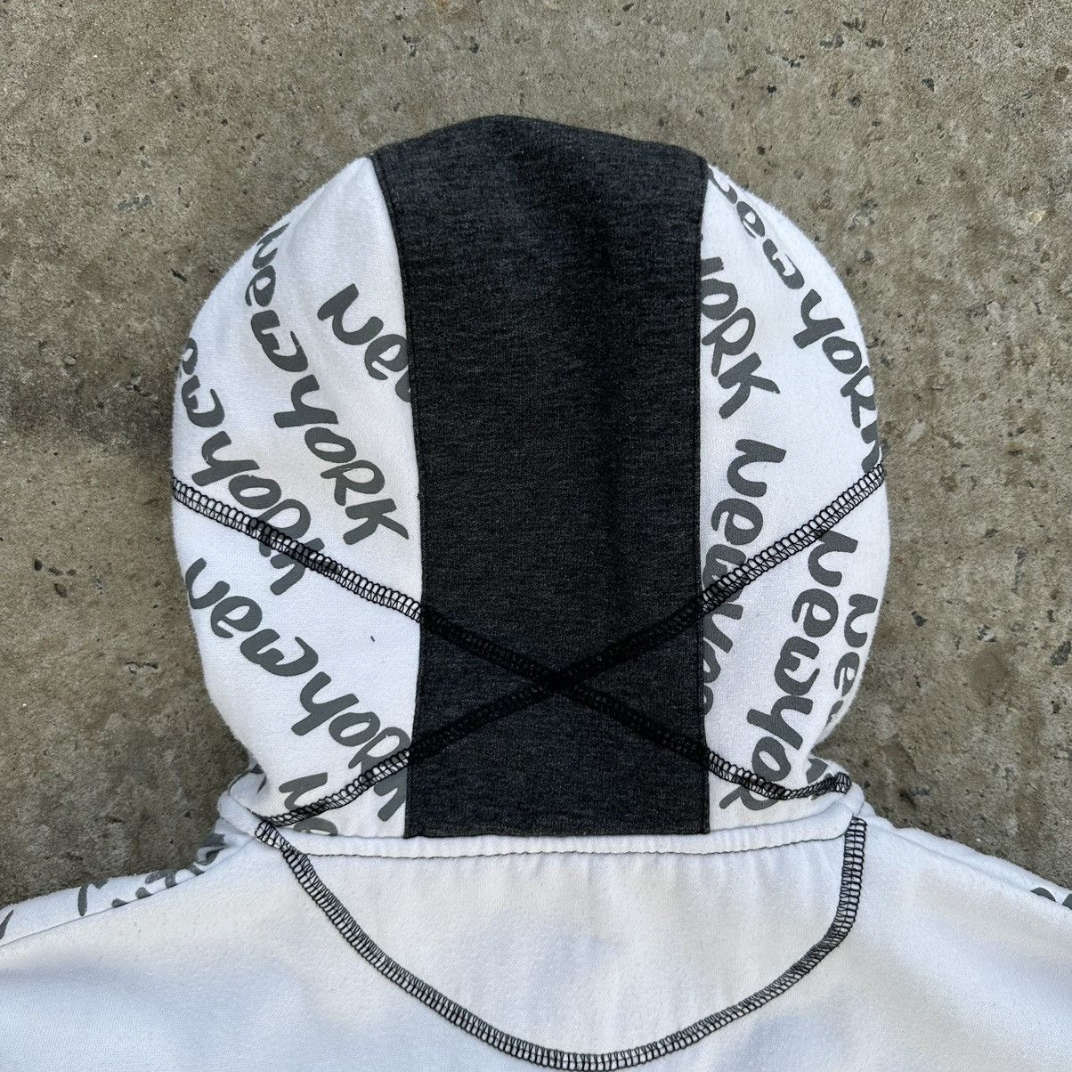 Issey Miyake Vintage New York Zip Hoodie Big Logo Y2K Style USA 00s Size US M / EU 48-50 / 2 - 15 Thumbnail