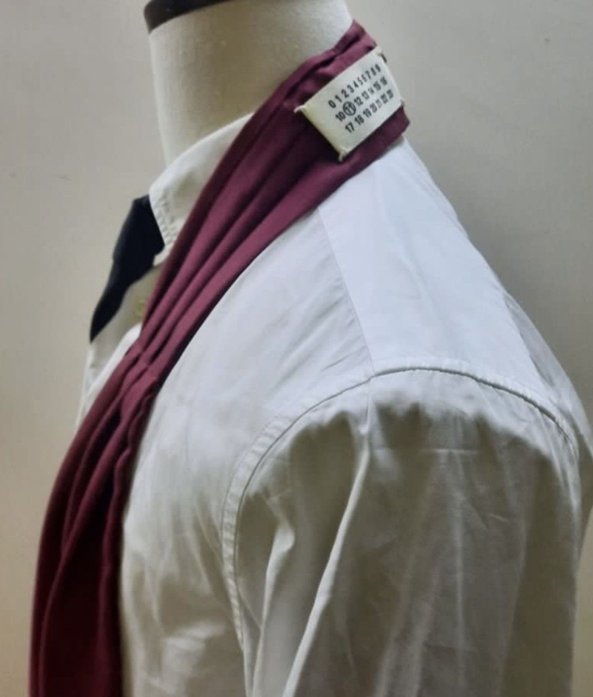 Maison Margiela Maison Martin Margiela Silk Ascot Scarf Ascot Tie Size ONE SIZE - 1 Thumbnail