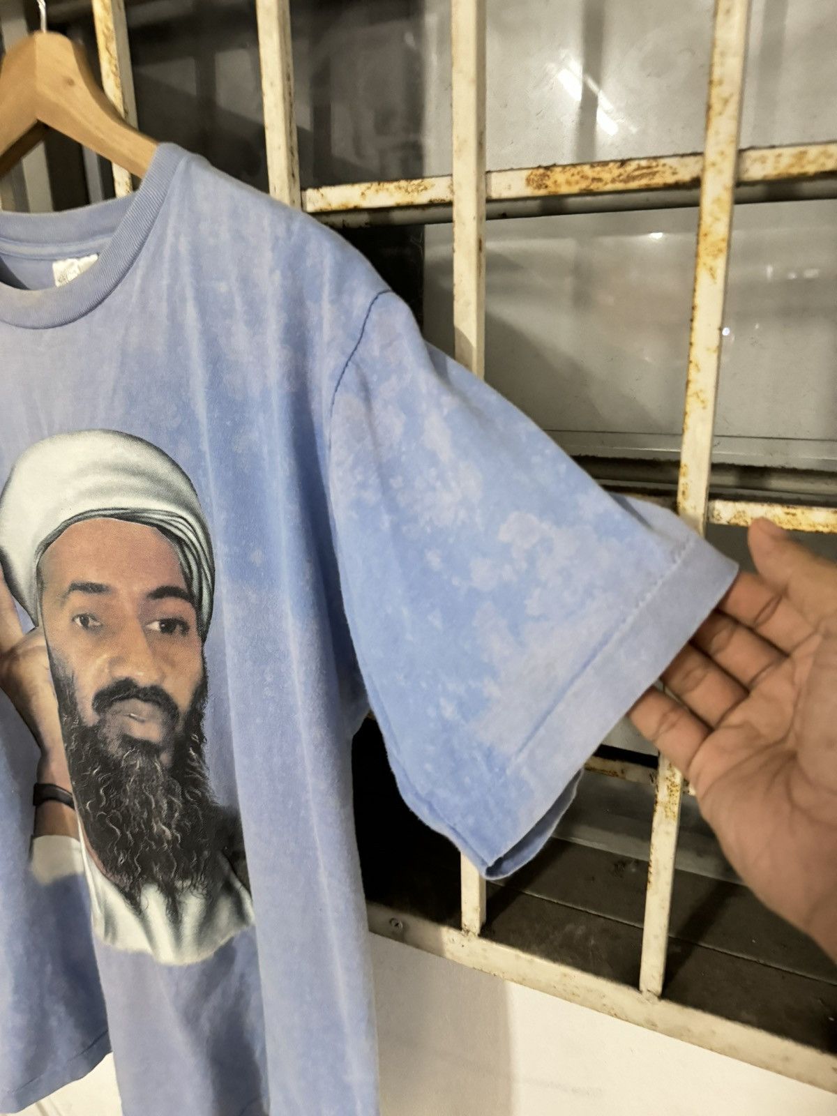 Vintage Rare Vintage Osama Bin Laden Single Stitch Size US L / EU 52-54 / 3 - 3 Thumbnail