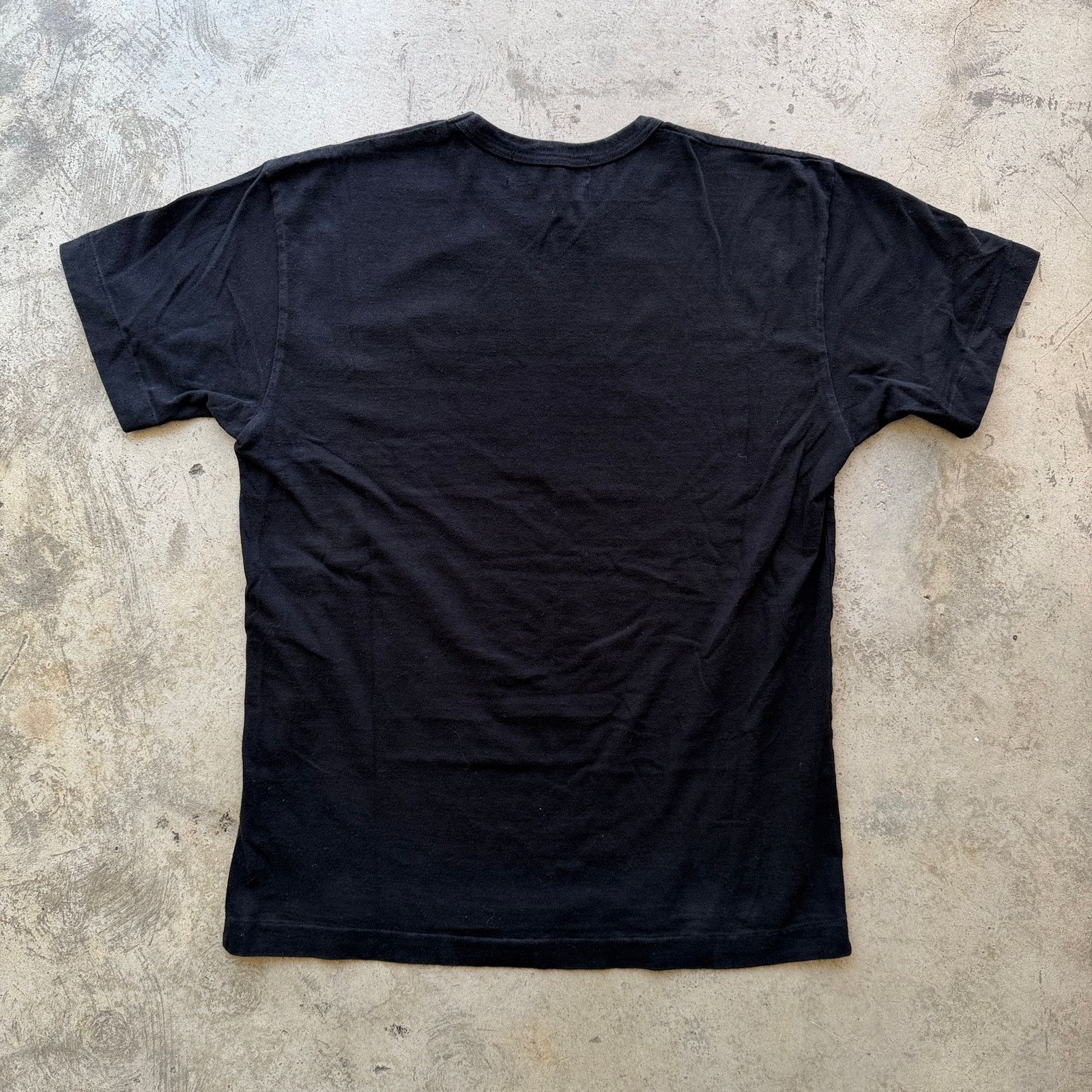 Comme des Garcons Comme des Garçons Double Play Heart Logo Tee Black Size L Size US M / EU 48-50 / 2 - 5 Thumbnail