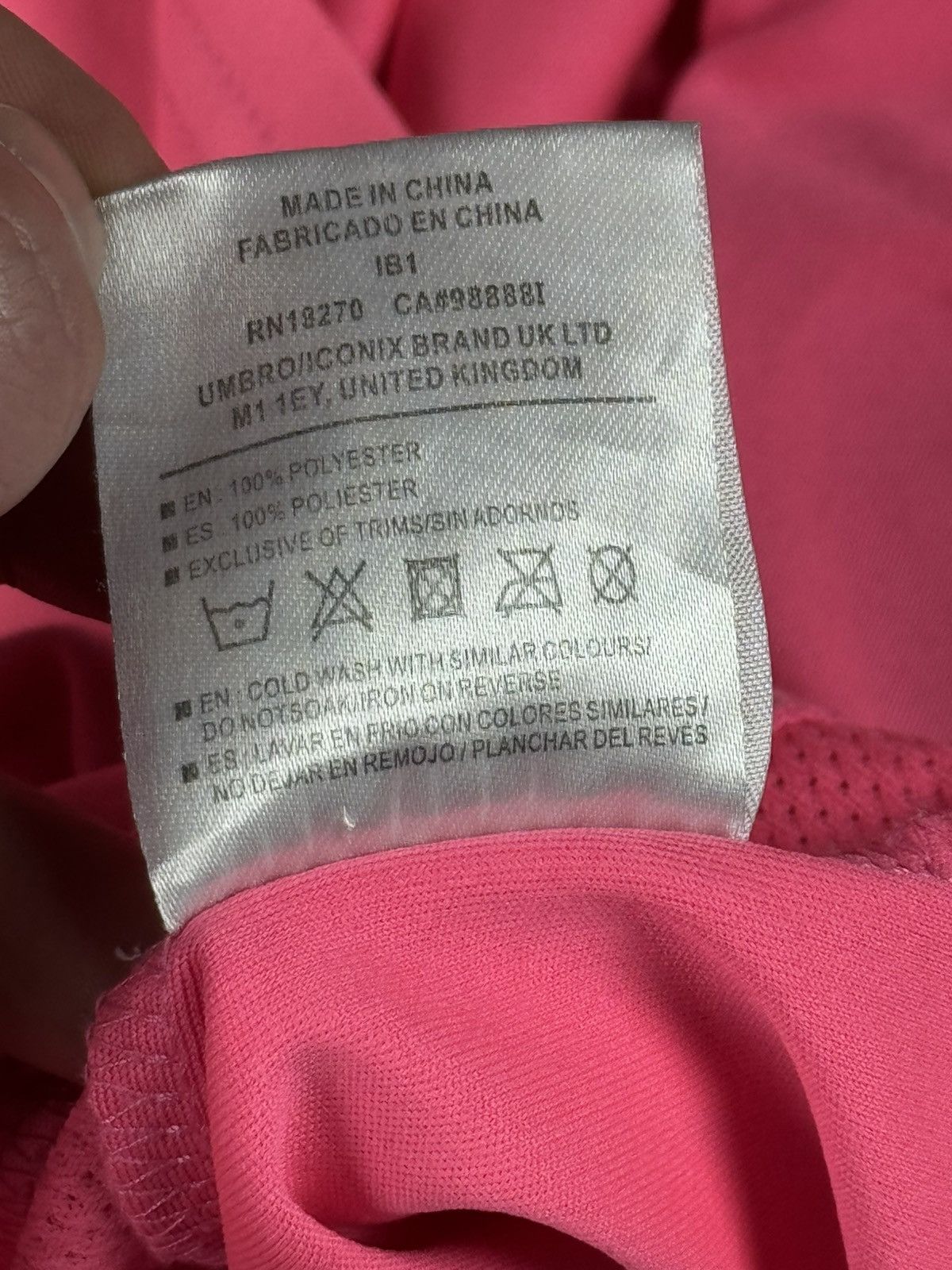 Umbro Umbro pink soccer jersey RCD Mallorca LaLiga Size US L / EU 52-54 / 3 - 13 Thumbnail