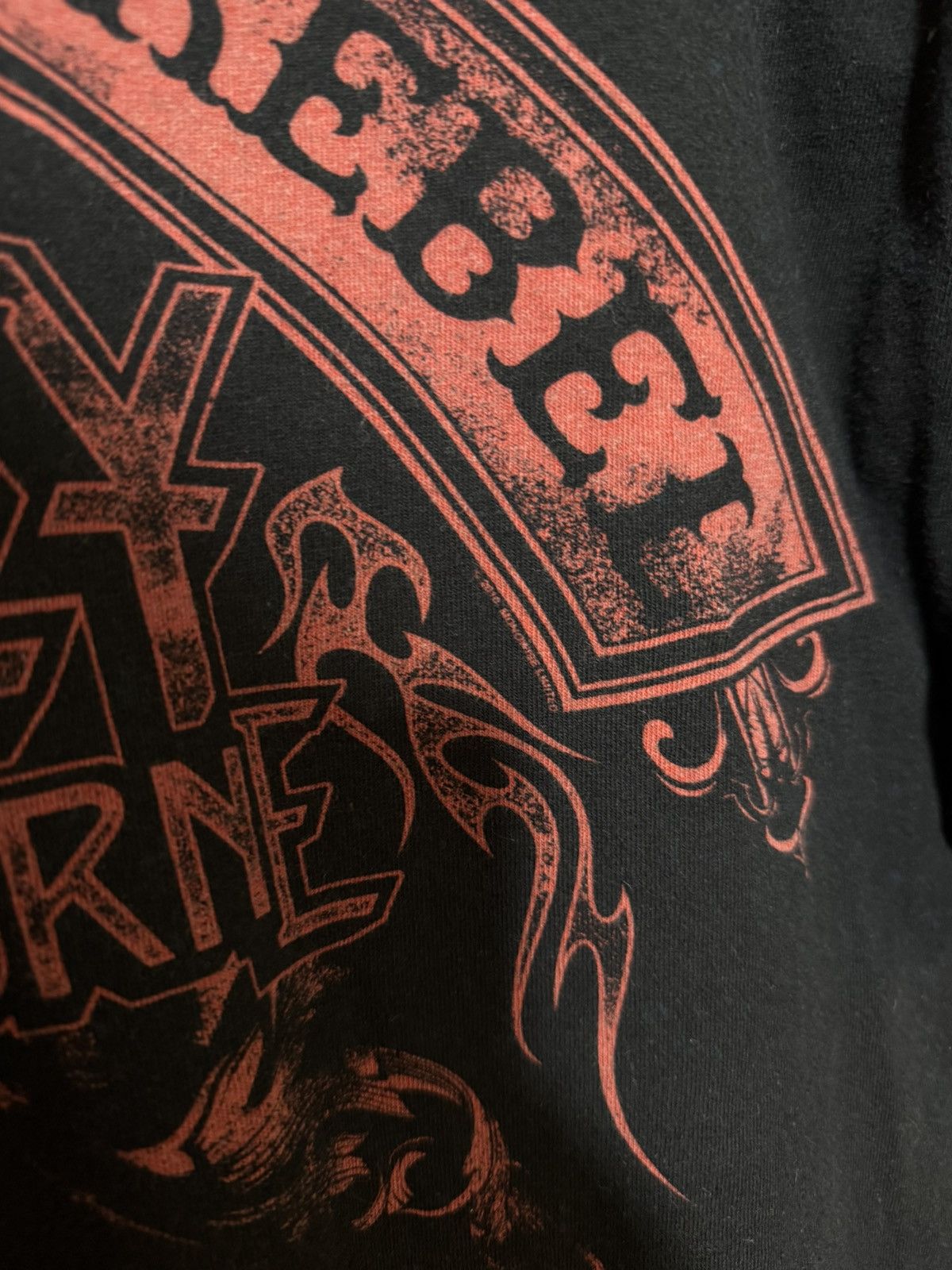 Band Tees Vintage 2010 Ozzy Osbourne Rock&Roll Rebal T-Shirt Size US XL / EU 56 / 4 - 13 Thumbnail