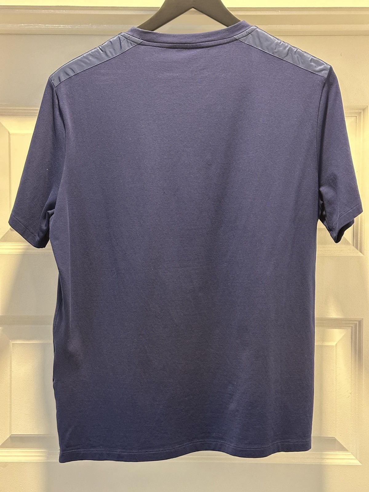 Prada Prada Stretch Cotton T-Shirt Nylon Pocket Navy L Size US L / EU 52-54 / 3 - 4 Thumbnail