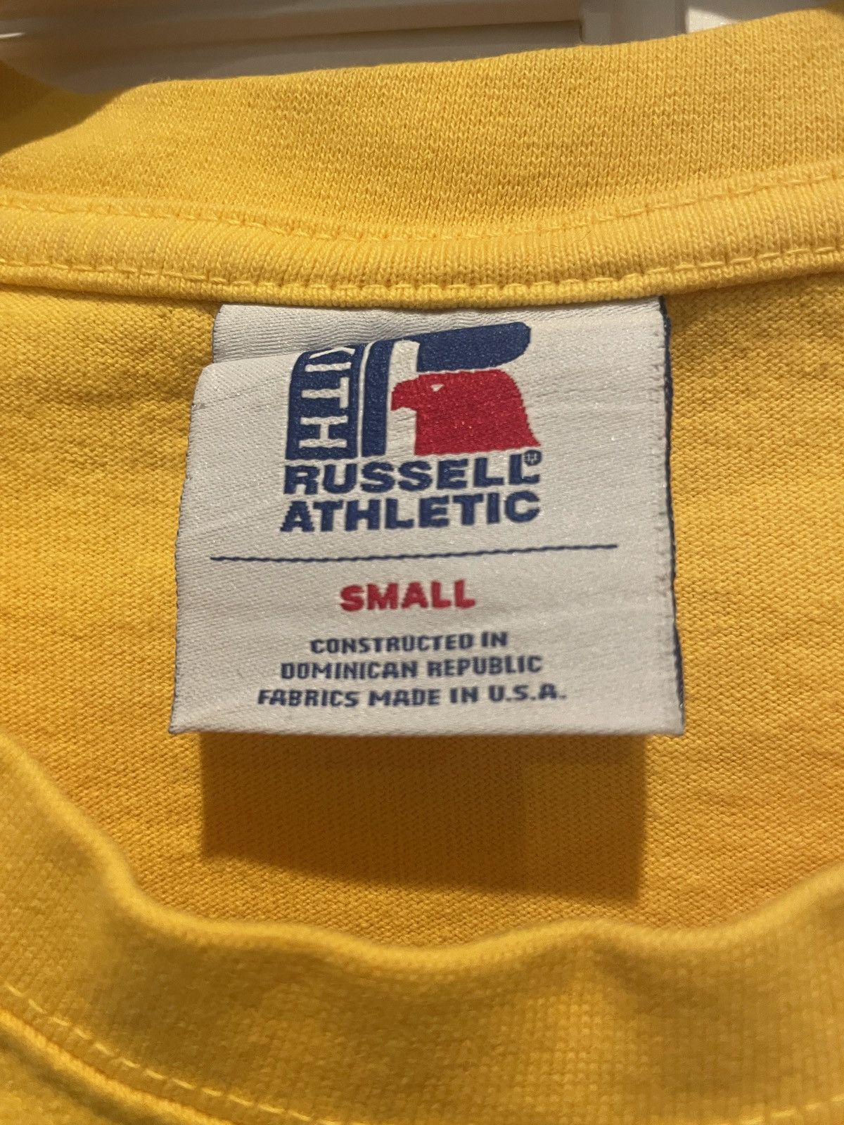 Kith × Russell Athletic SS19 Kith x Russell Athletic Logo Tee Yellow Size US S / EU 44-46 / 1 - 4 Thumbnail