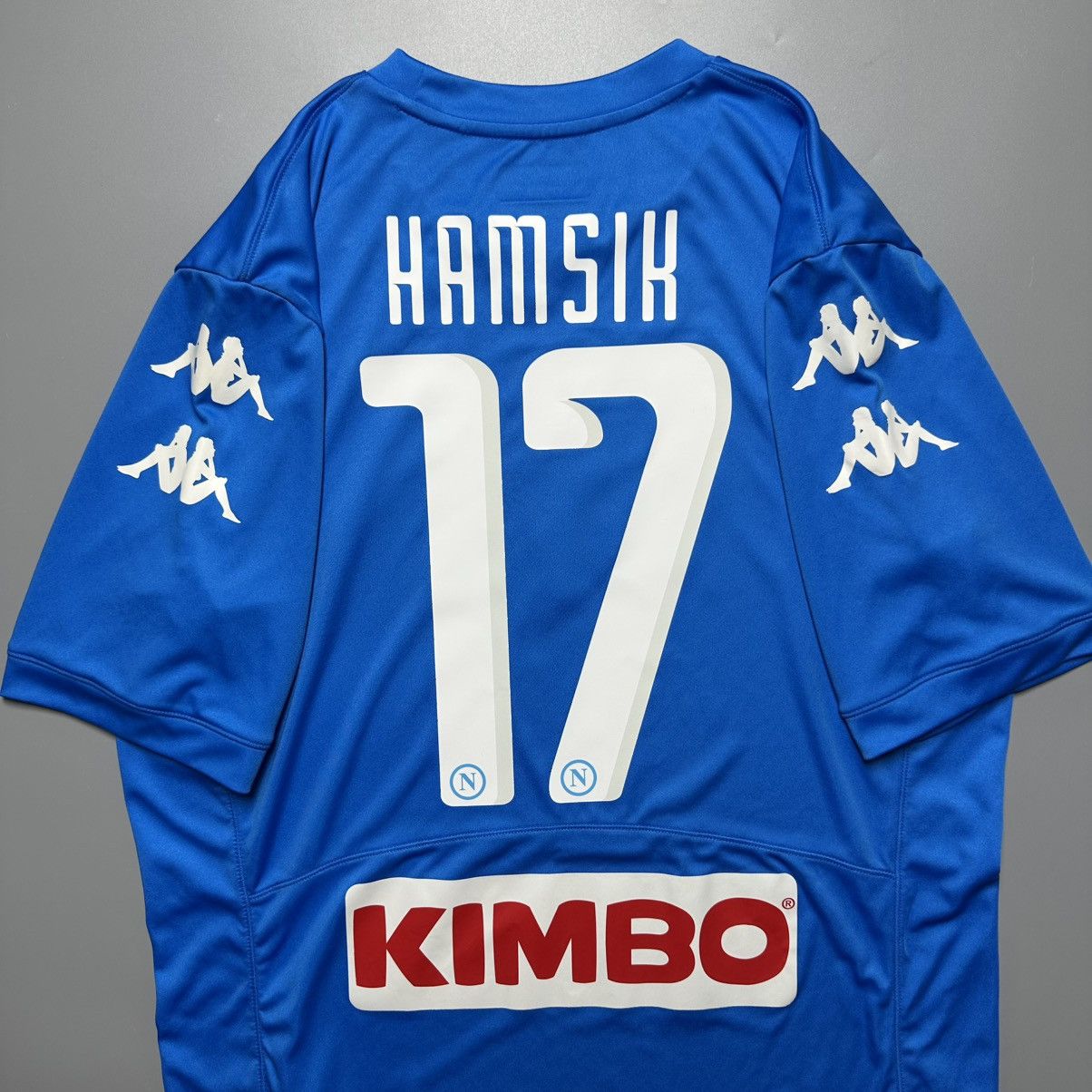 Kappa NAPOLI KAPPA 2016/2017 FOOTBALL HOME JERSEY #17 HAMSIK Size US M / EU 48-50 / 2 - 8 Thumbnail