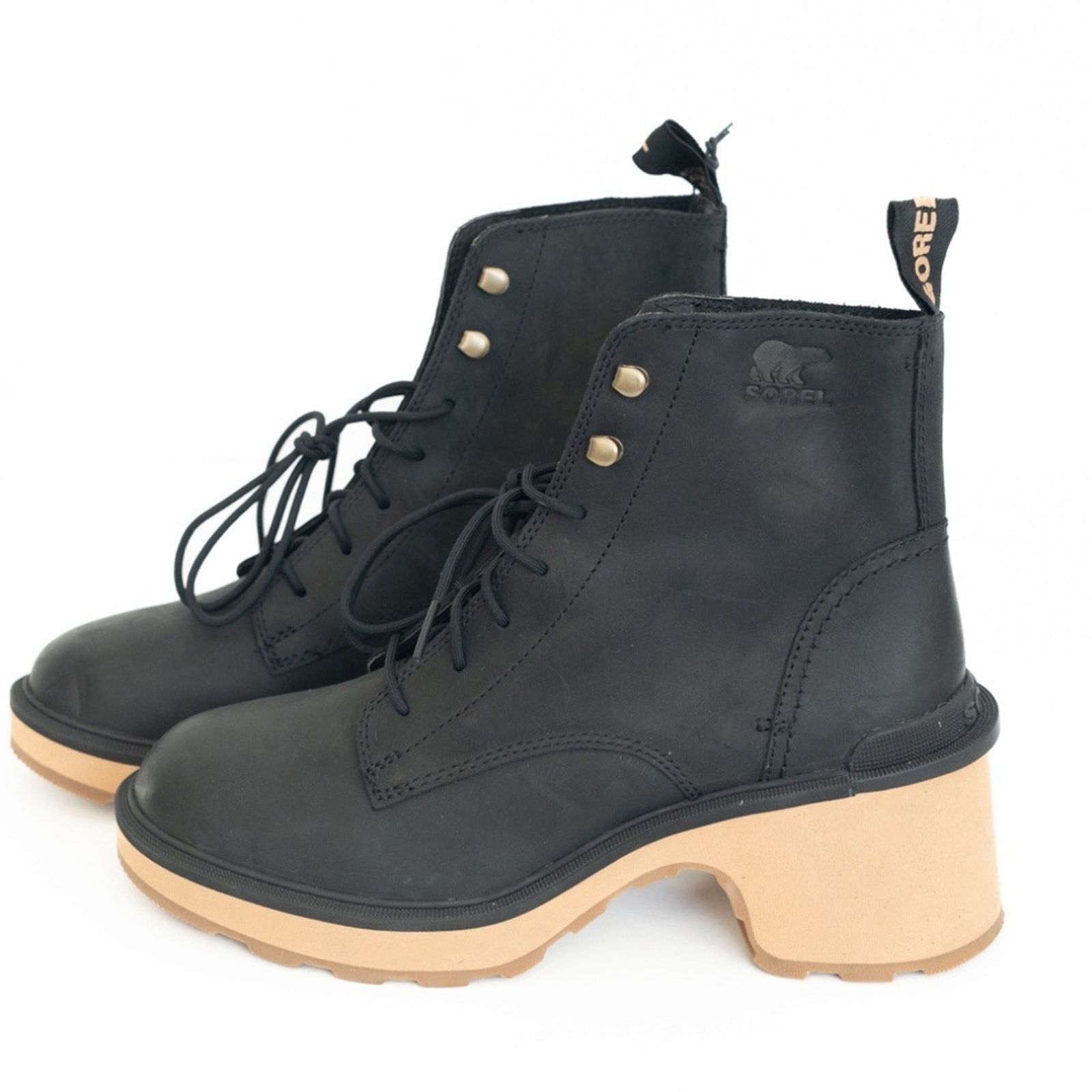 SOREL Sorel. High-Line Heel Lace Boot. Size US 9 / IT 39 - 5 Thumbnail