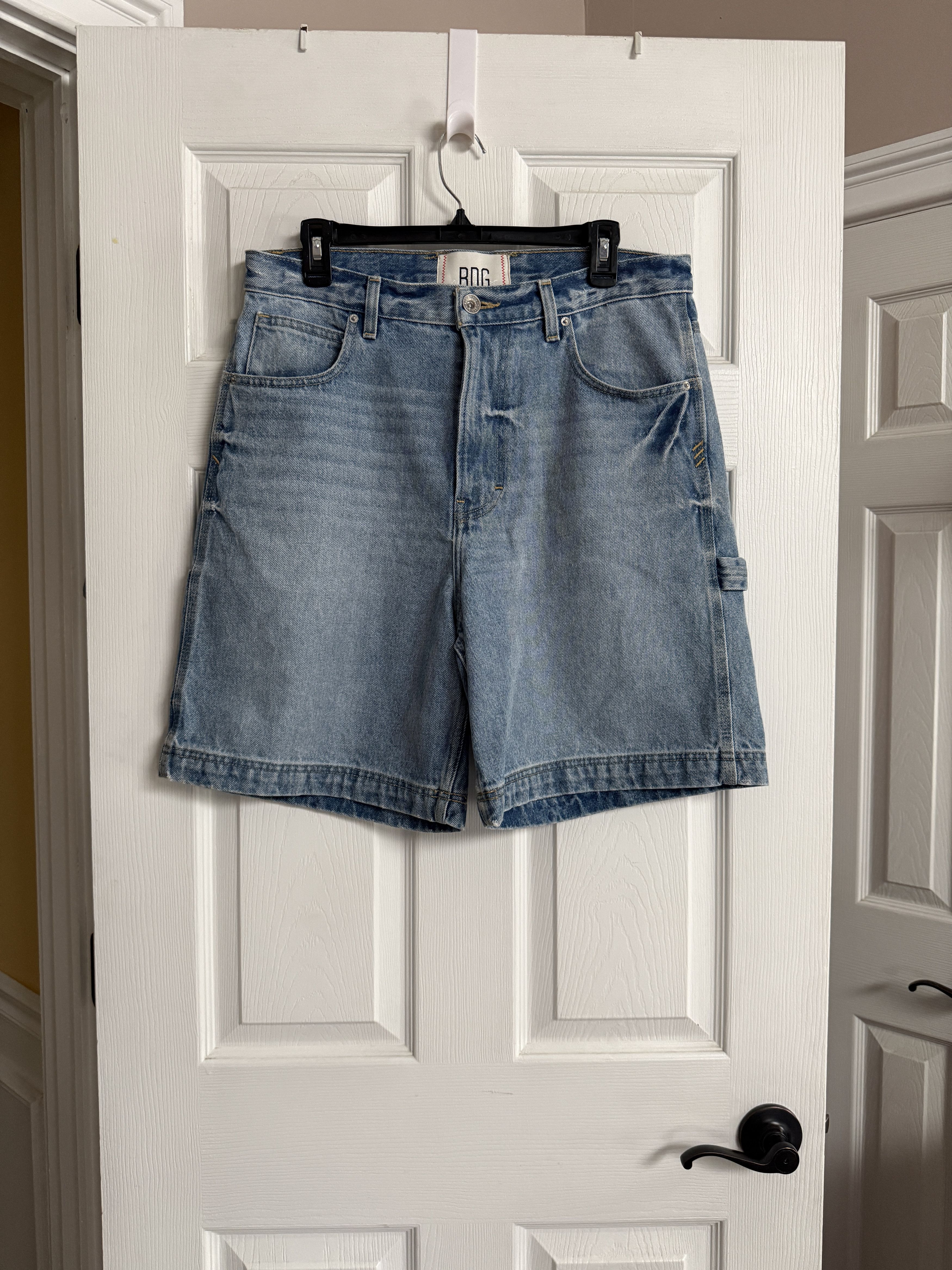 Bdg Urban Outfitters BDG Denim Carpenter Short Blue Size US 32 / EU 48 - 1 Thumbnail