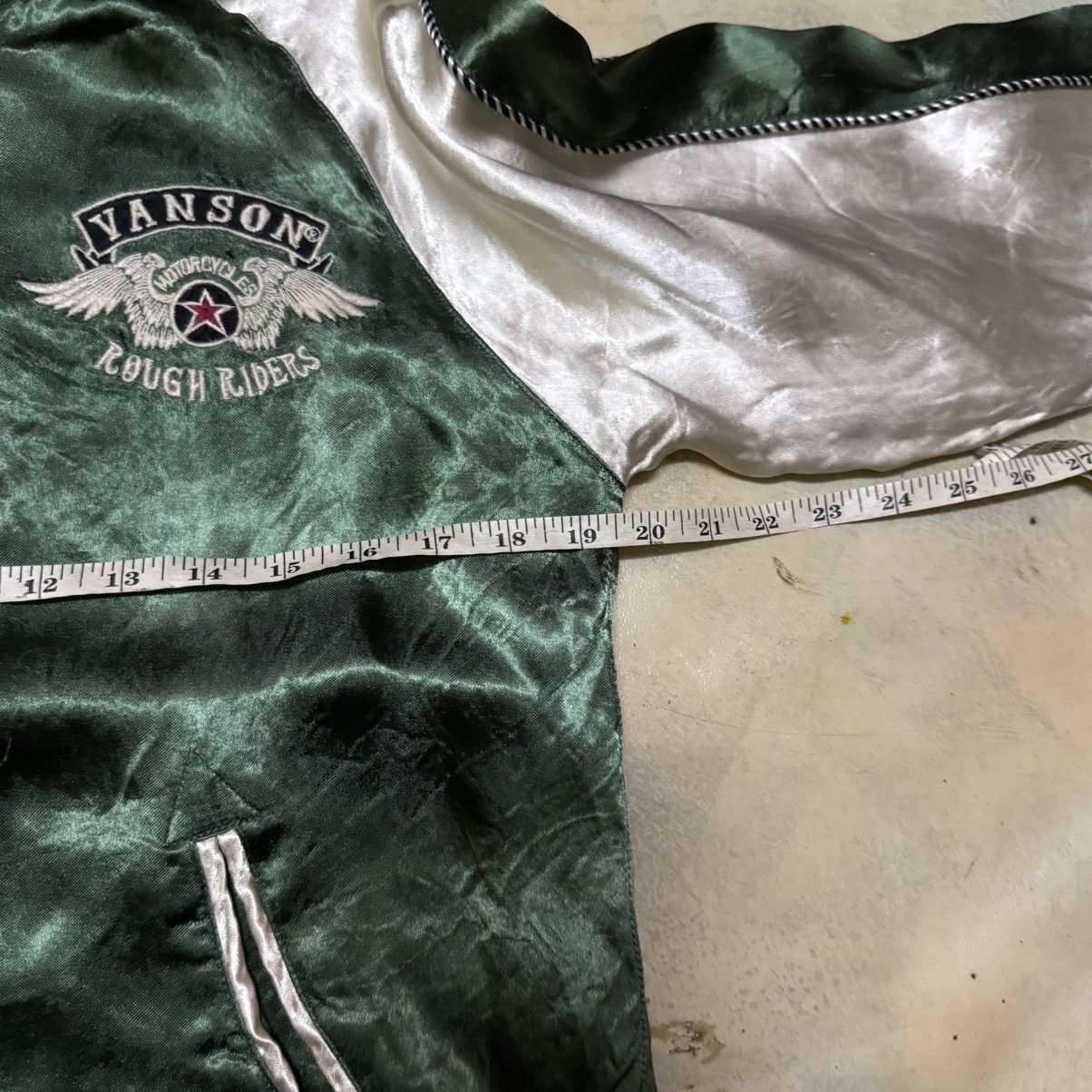 Vanson Leathers Vanson Leathers Big Logo Reversible Sukajan Jacket Size US M / EU 48-50 / 2 - 15 Thumbnail