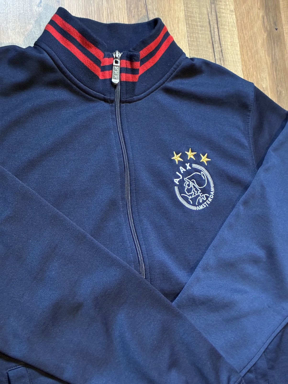 Vintage Vintage AFC Ajax track jacket Size US L / EU 52-54 / 3 - 2 Thumbnail