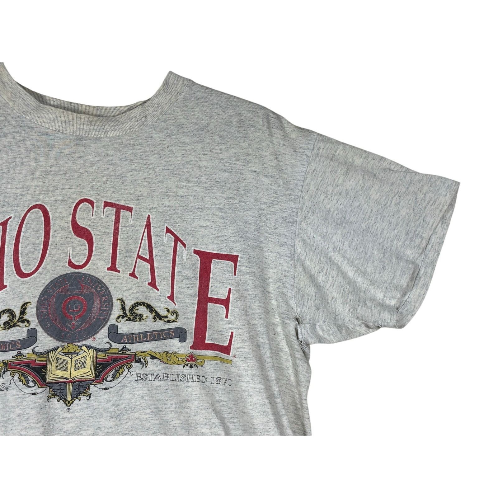 The Unbranded Brand Vintage Ohio State University T-Shirt, Single Stitch Size US XL / EU 56 / 4 - 7 Thumbnail