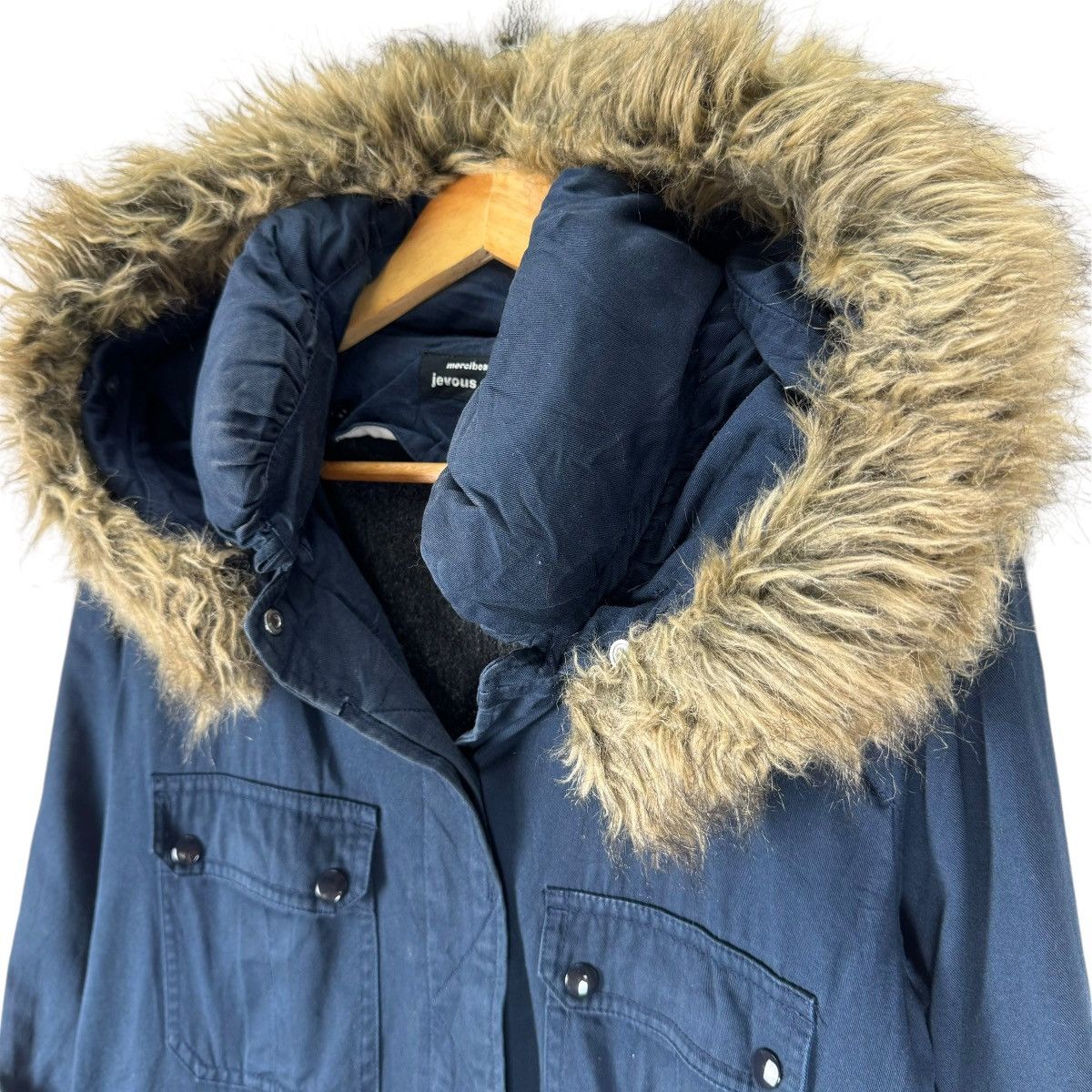 If Six Was Nine × Issey Miyake × mercibeaucoup 🔥ISSEY MIYAKE MERCIBEAUCOUP FUR HOODIE JACKET Size S / US 4 / IT 40 - 6 Thumbnail
