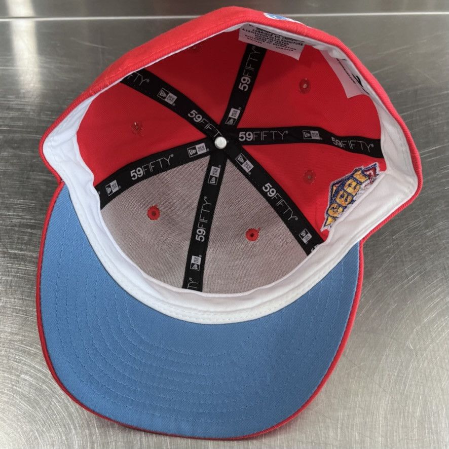 Hat Club Atlanta Braves 1999 WS Patch New Era Jae Tips Hat Club 7 1/4 Size ONE SIZE - 6 Thumbnail