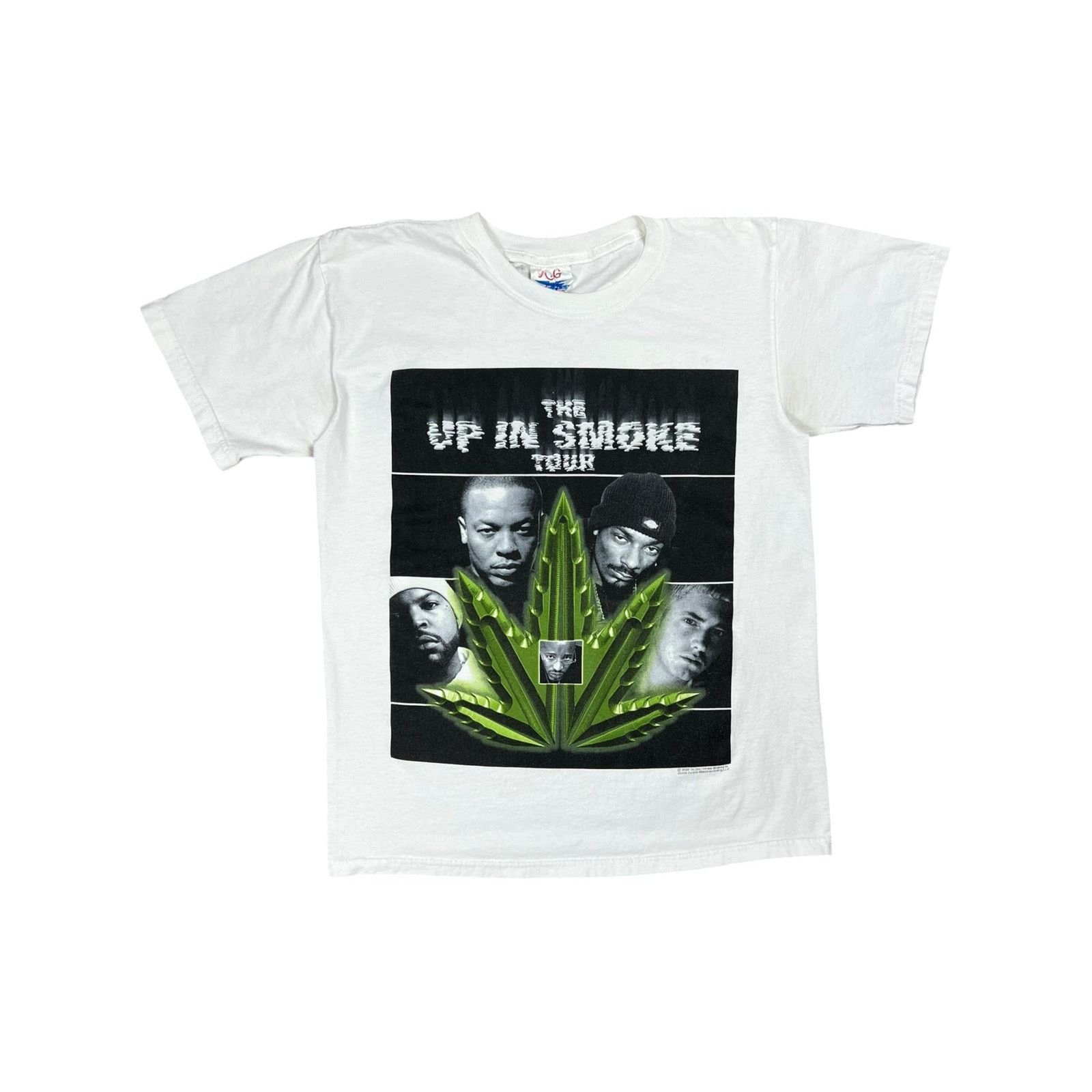 Rap Tees × Vintage 2000 Snoop Dogg Eminem Dr. Dre Ice Cube Up in Smoke Rap tee Size US M / EU 48-50 / 2 - 1 Thumbnail