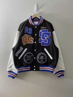 Supreme Tiger Varsity Jacket | Grailed