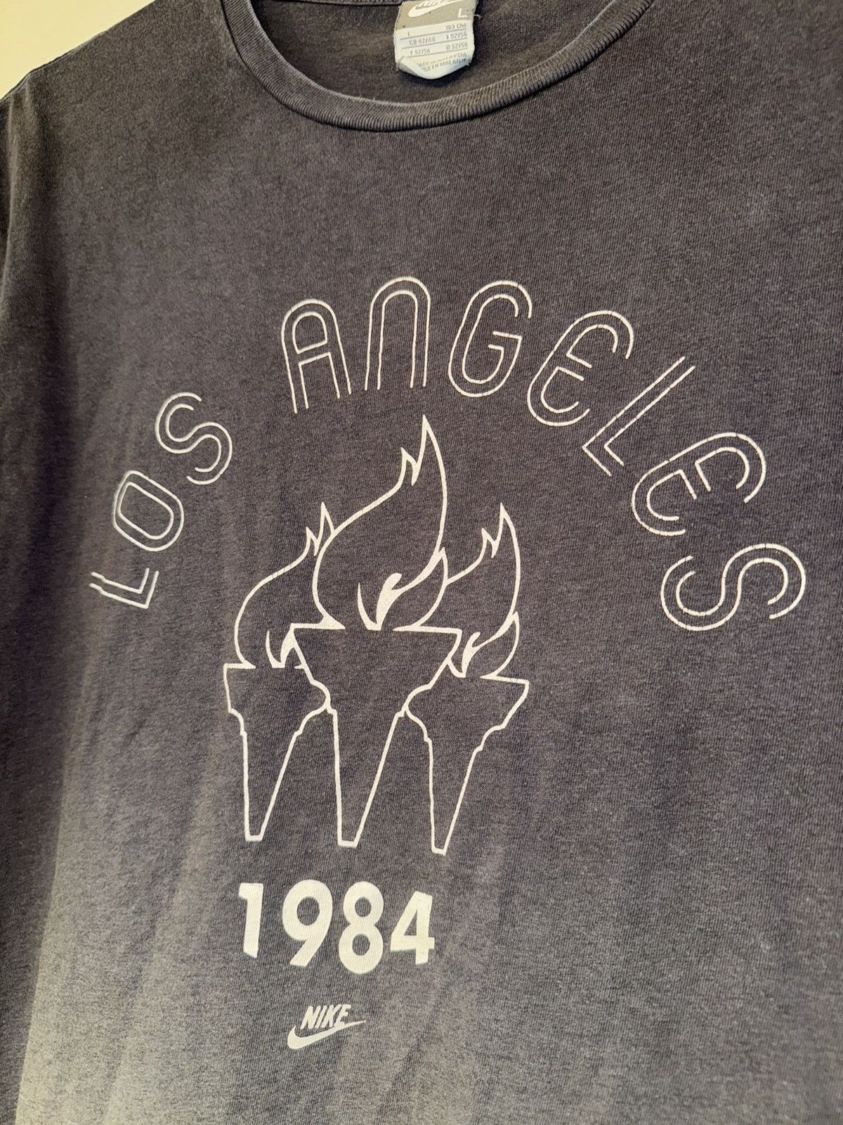 Nike Nike t shirt vintage 90s Los Angeles Olympic Games rare Size US L / EU 52-54 / 3 - 4 Thumbnail