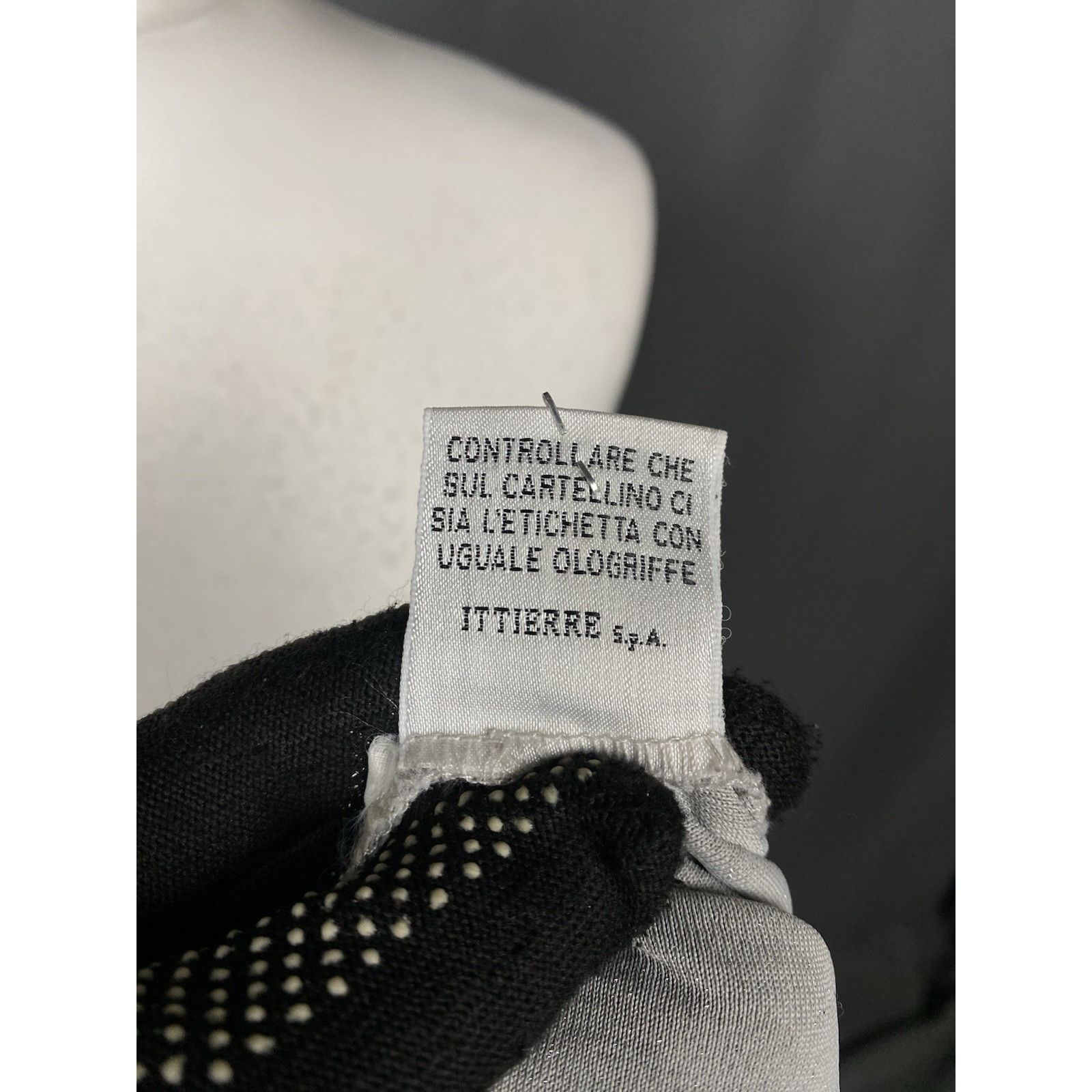 Versus Versace Versus Versace Vintage Women's Gray Lurex Turtleneck Sweater Size S / US 4 / IT 40 - 11 Thumbnail