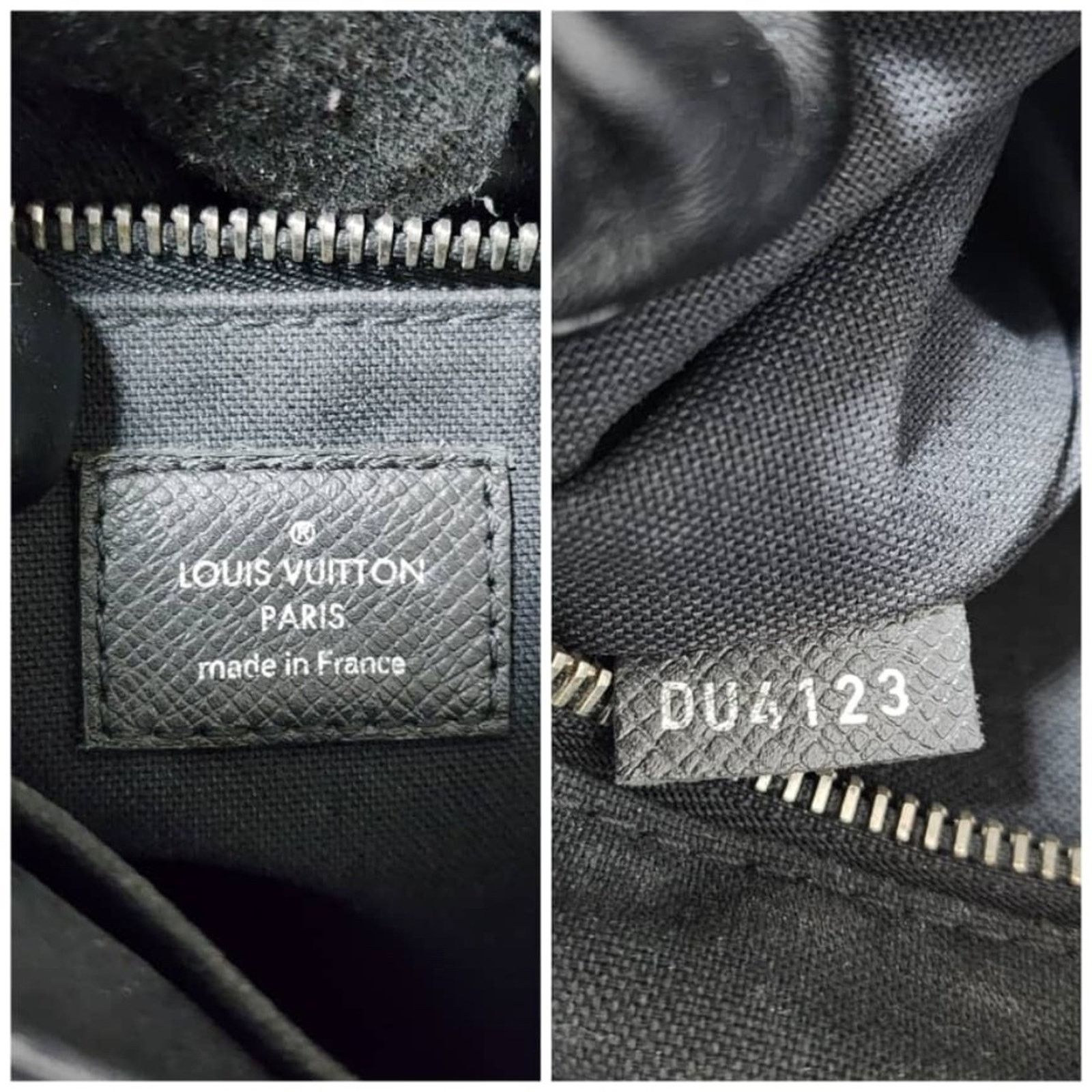 Louis Vuitton Authentic Louis Vuitton Taiga Viktor Messenger Bag Black Size ONE SIZE - 2 Thumbnail
