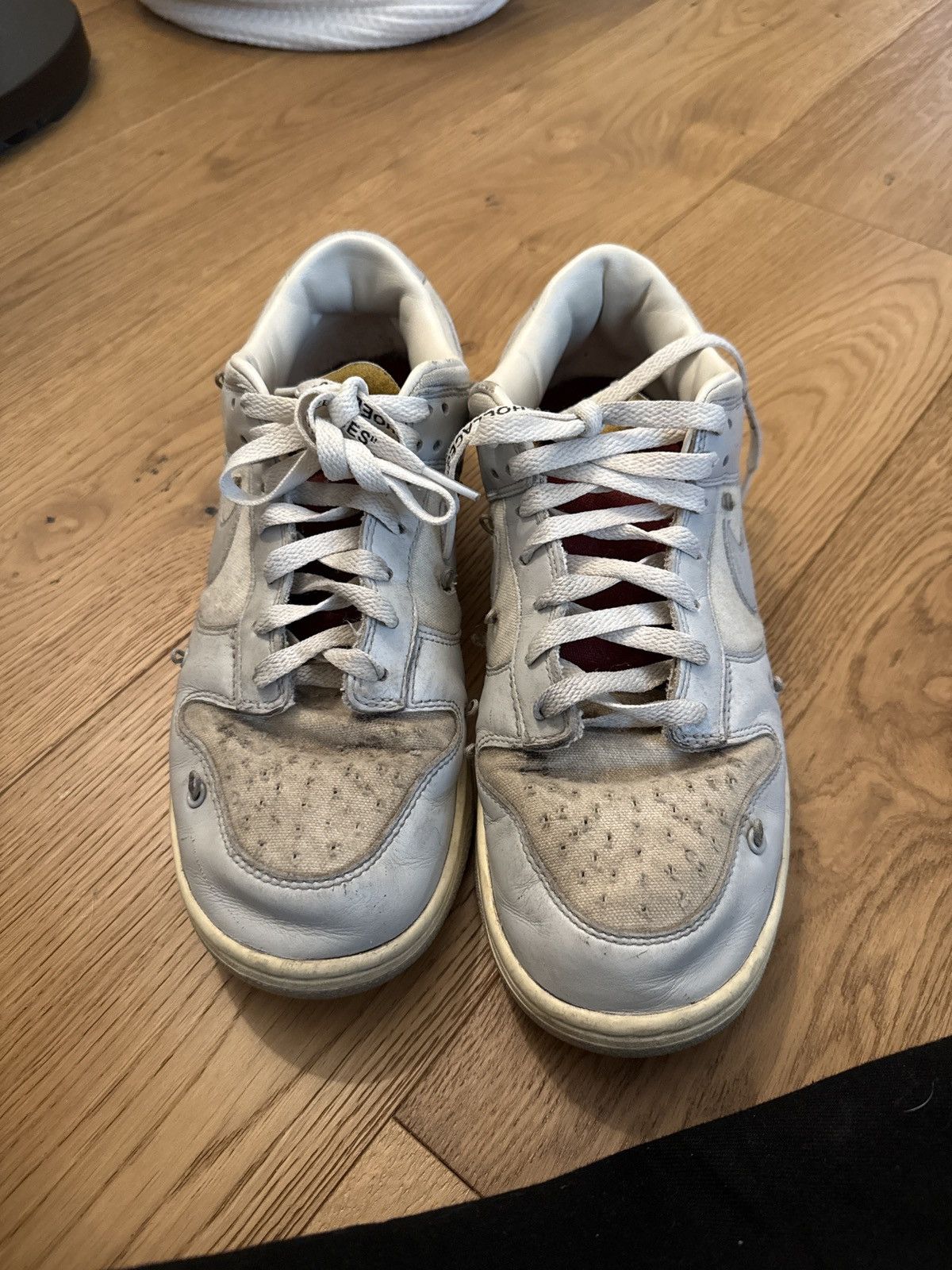 Nike × Off-White Nike Off-White x Dunk Low Lot 08 of 50 NB Size 10.5 Size US 10.5 / EU 43-44 - 5 Thumbnail
