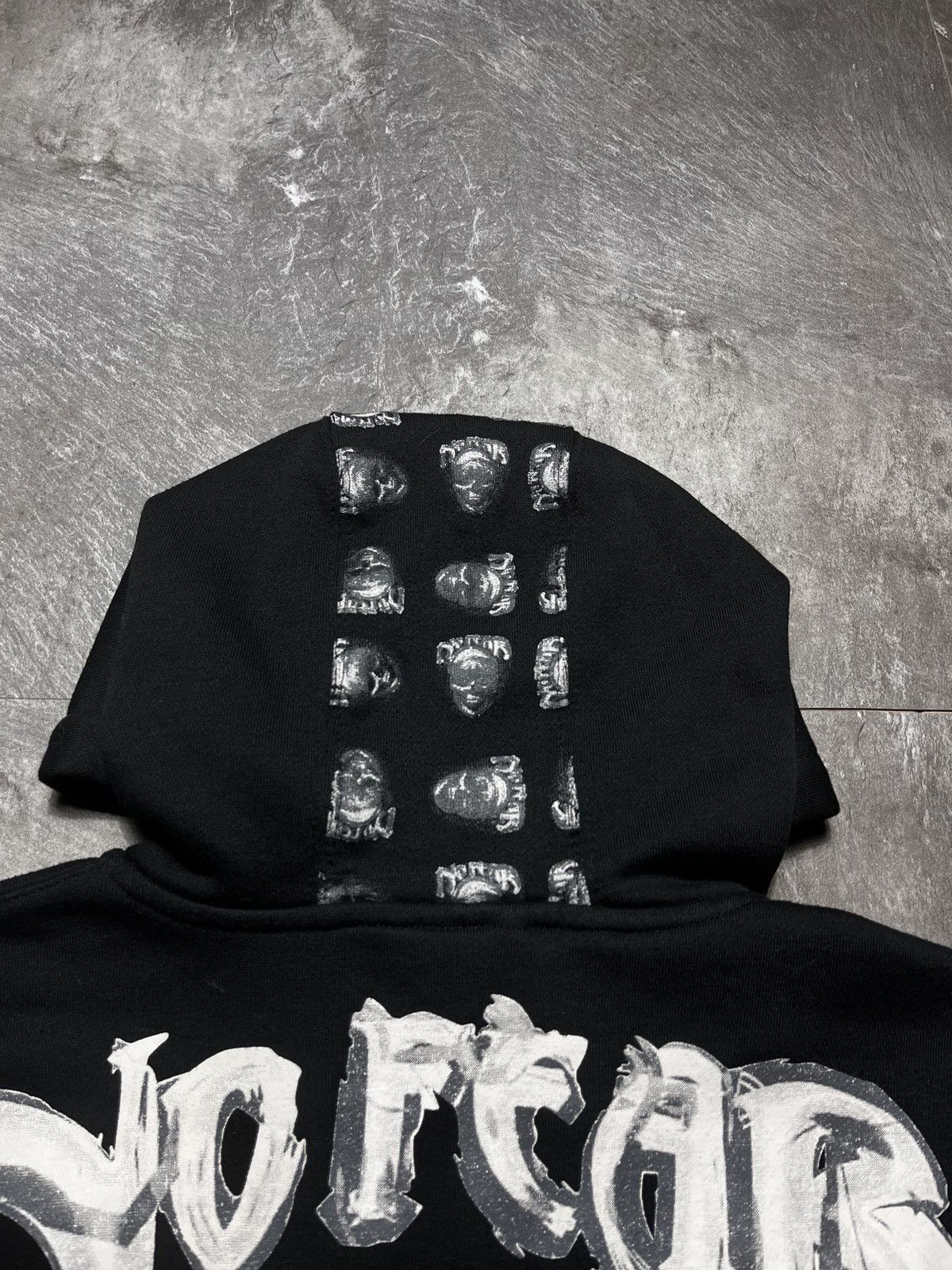 No Fear No Fear Skull Bones Zip Hoodie Japanese Vintage 90s Y2k Size US S / EU 44-46 / 1 - 9 Thumbnail