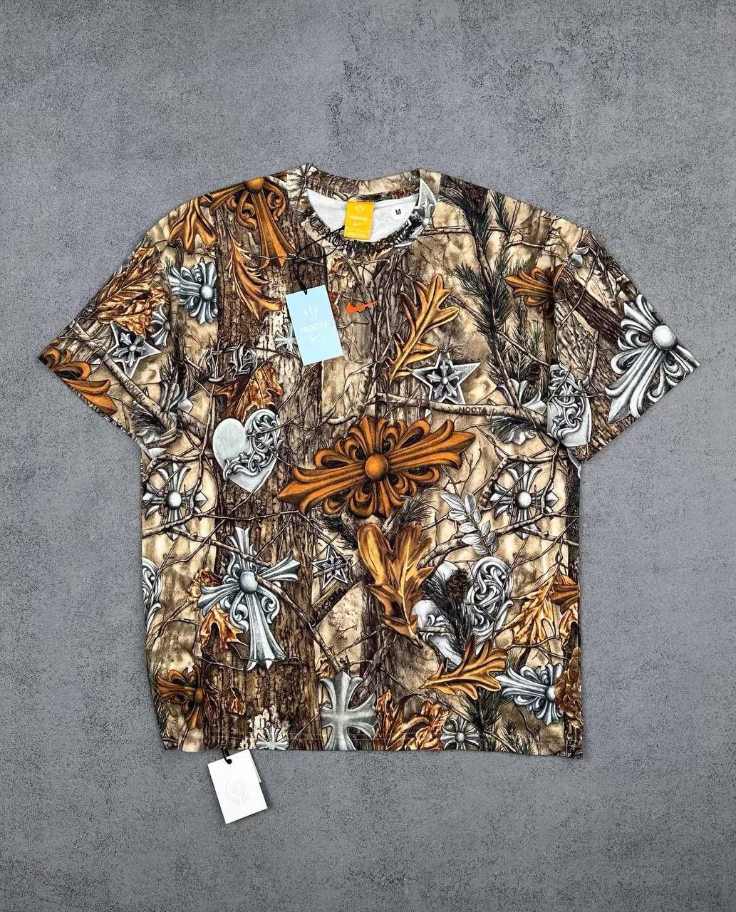 Chrome Hearts CHROME HEARTS Drake Nike Nocta Falling Leaves T-Shirt Size US M / EU 48-50 / 2 - 1 Thumbnail