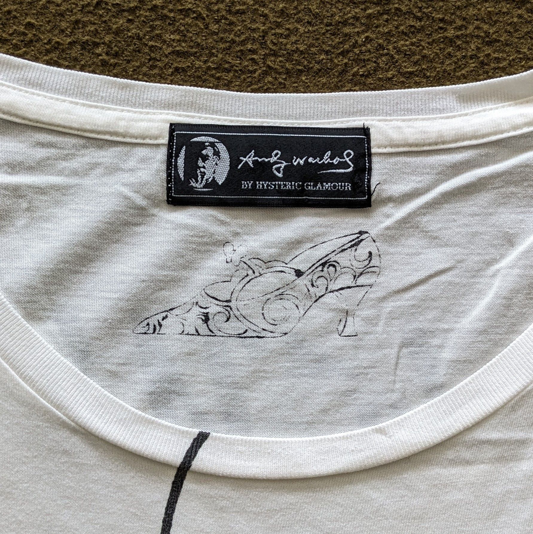 Vintage Vintage Andy Warhol by Hysteric Glamour T-shirt Size US S / EU 44-46 / 1 - 5 Thumbnail