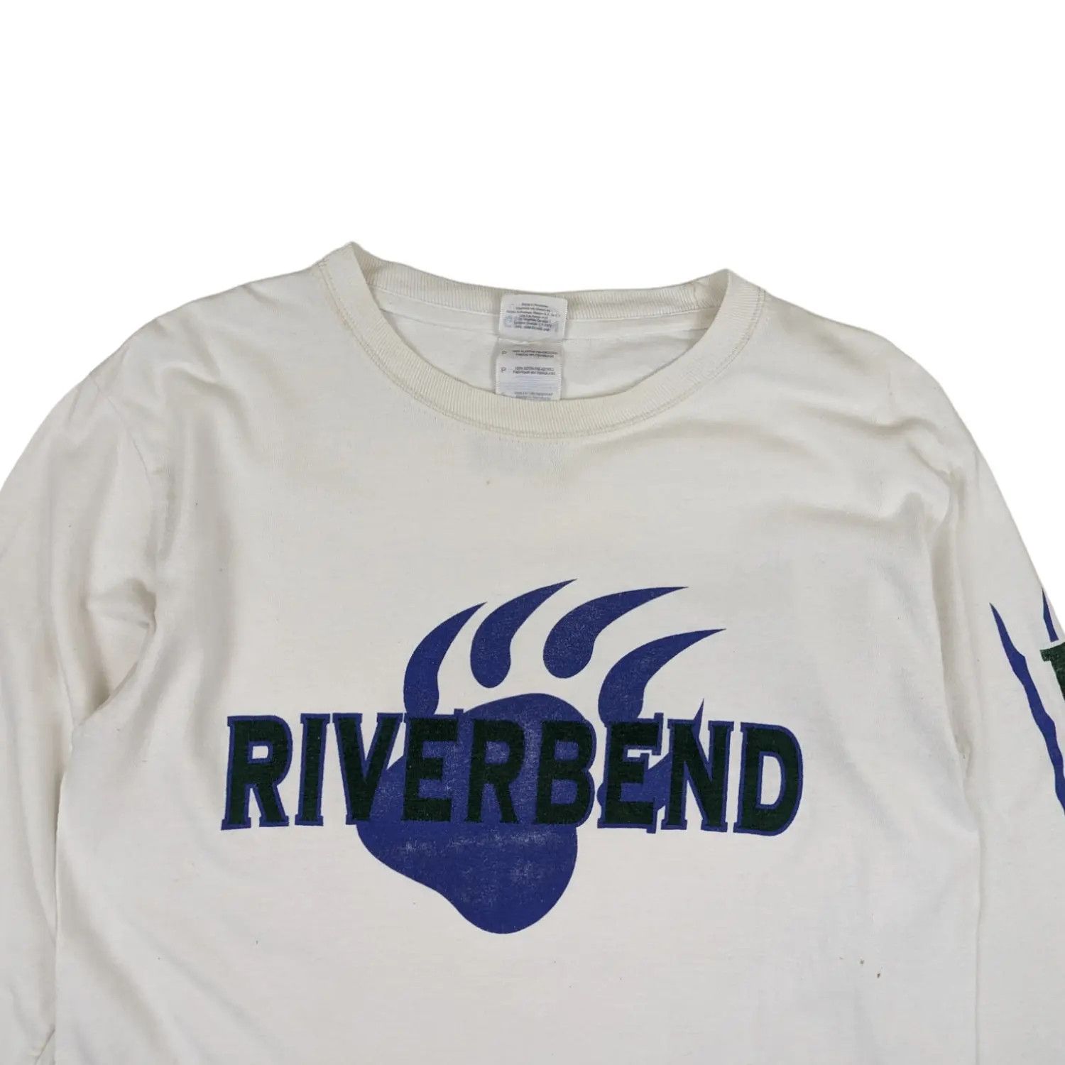 Gildan Vtg RIVERBAND School Bears American Football Long Sleeve Tee Size US S / EU 44-46 / 1 - 4 Thumbnail