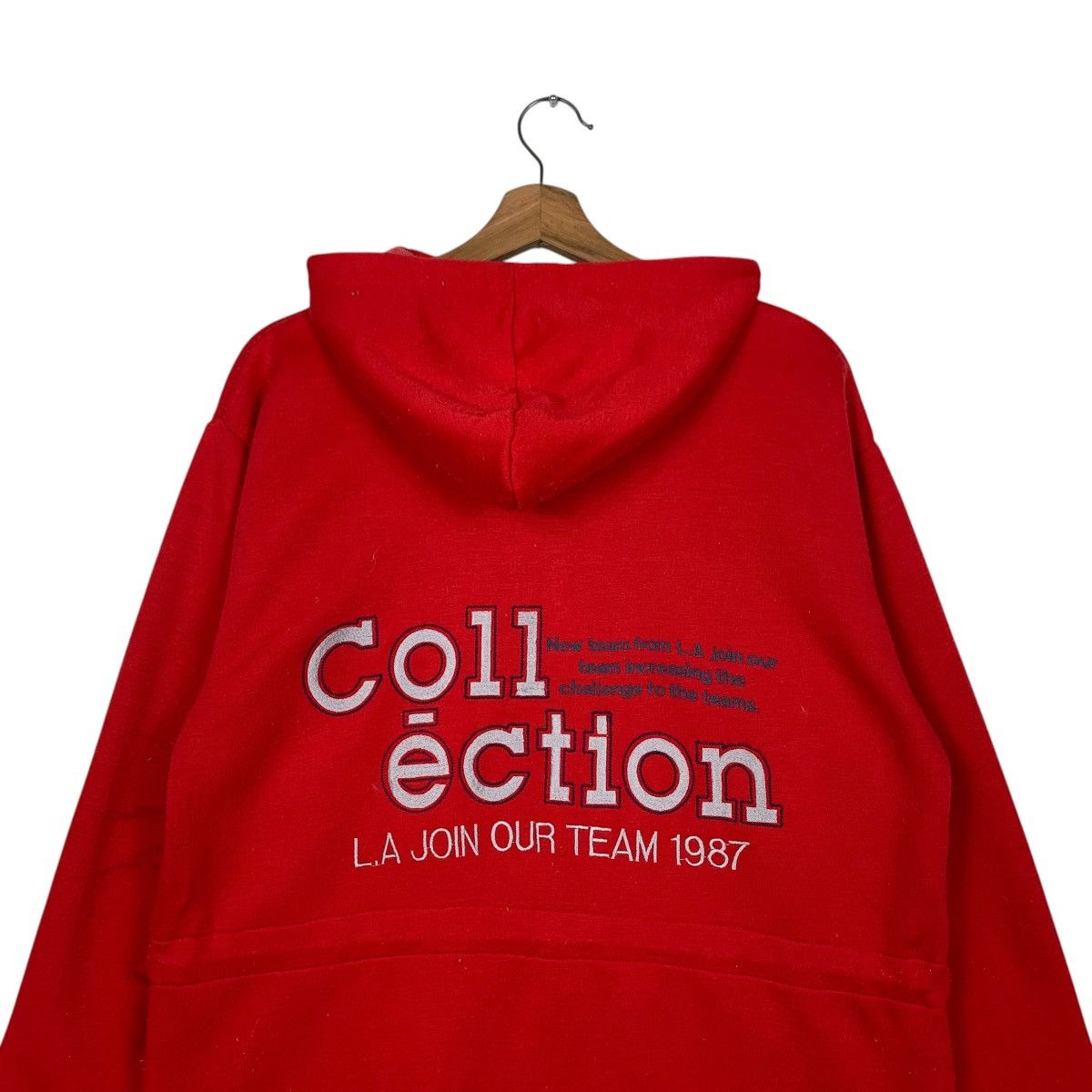 Japanese Brand 87s LOS ANGELES COLLECTION Big Logo Zipper Hoodies #2009-C87 Size US L / EU 52-54 / 3 - 2 Thumbnail