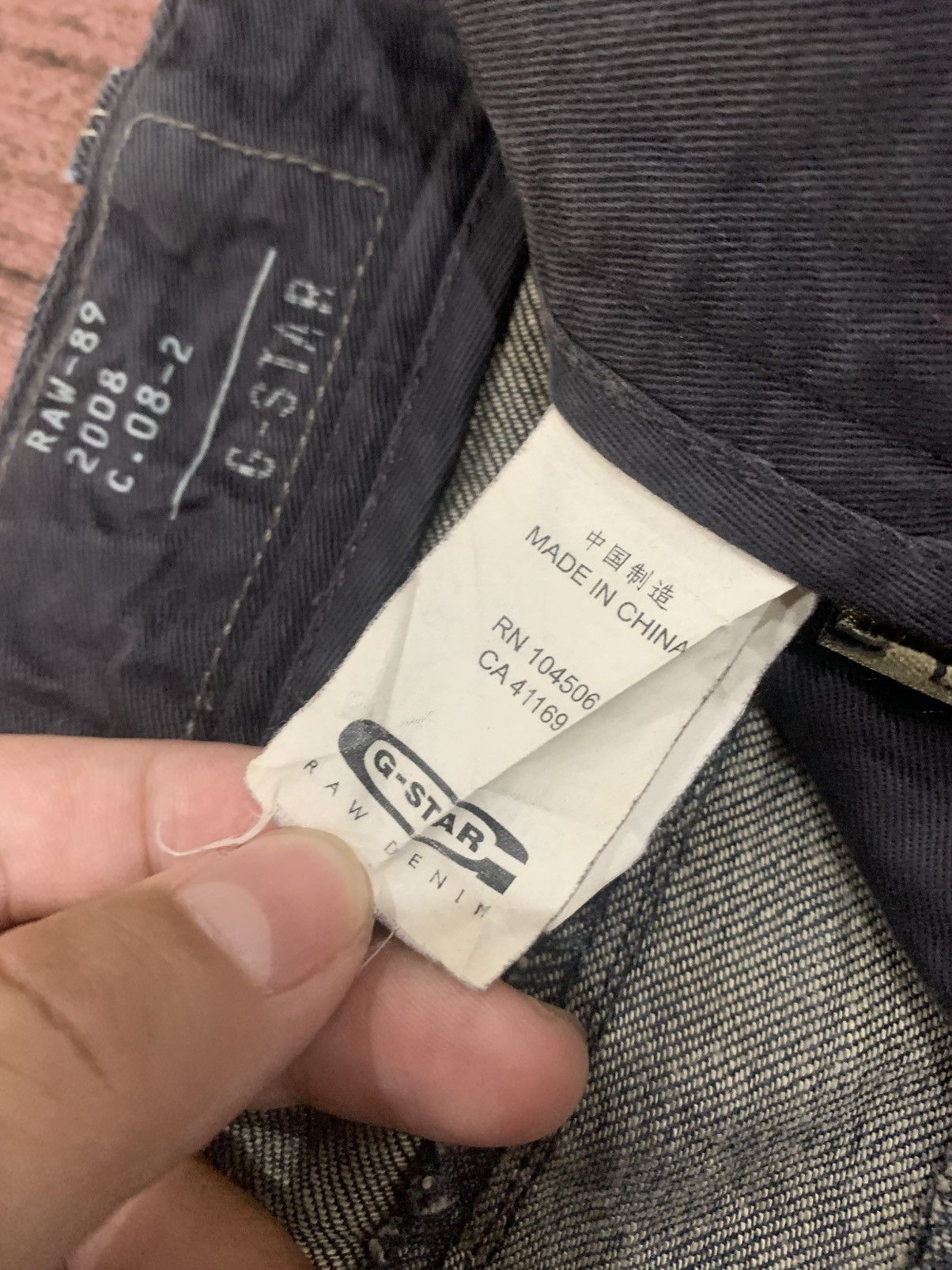 G-Star G-Star Raw Denim GSR3301 Size US 33 - 7 Thumbnail