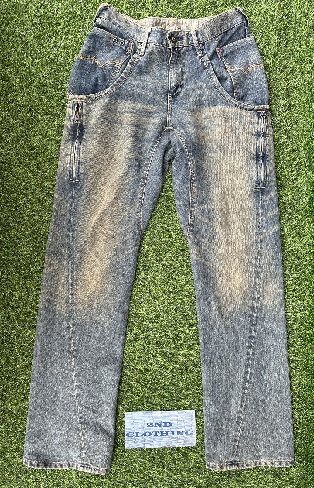 Edwin × Japanese Brand Vintage Edwin Efunction 504 Size US 31 - 1 Thumbnail