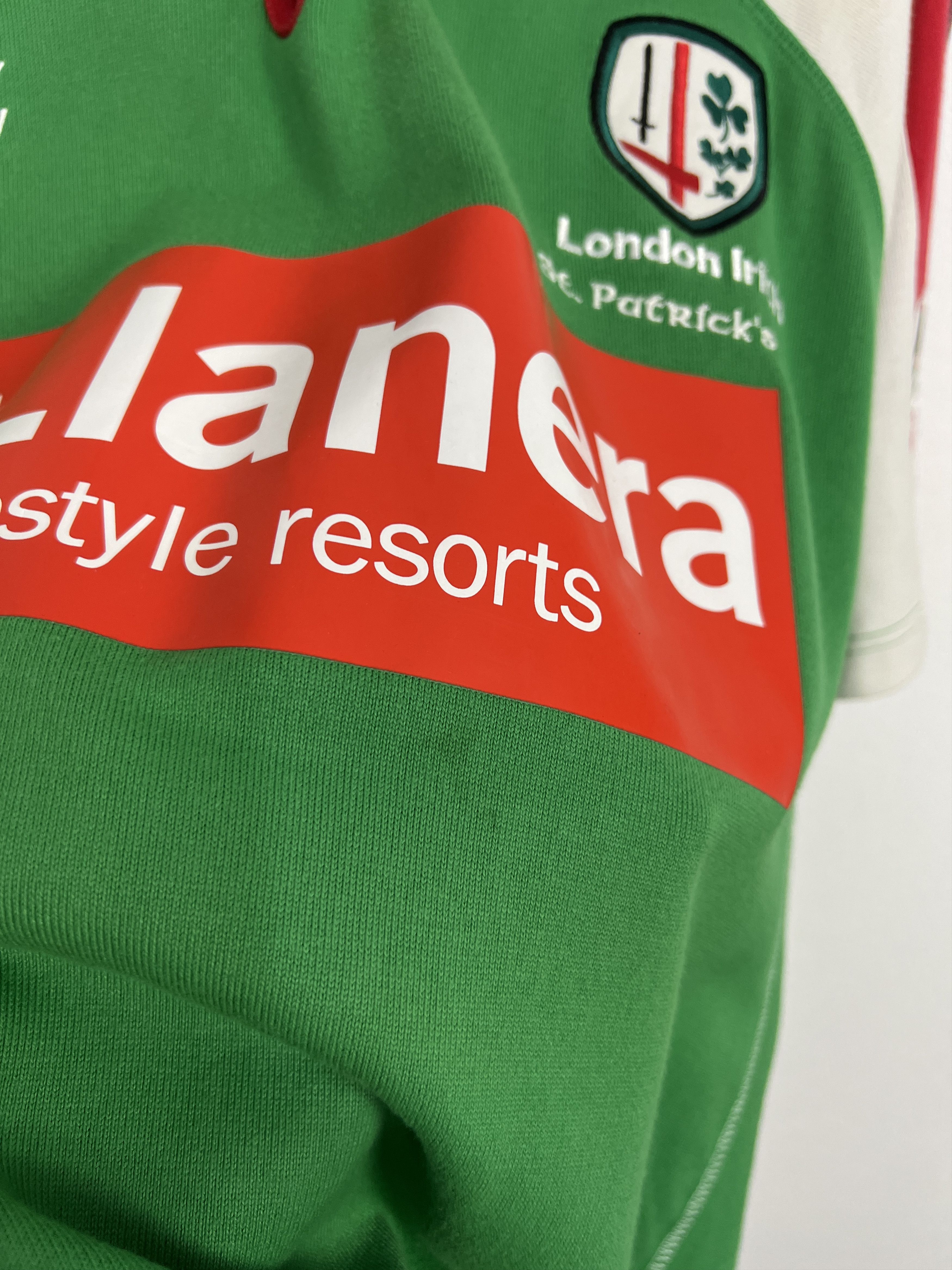 Vintage Canterbury London Irish Rugby Jersey Trikot Player Issue Size US XL / EU 56 / 4 - 6 Thumbnail