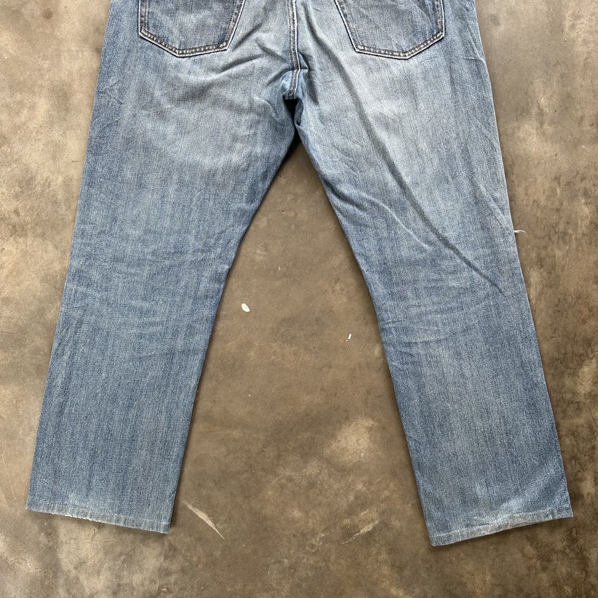 Japanese Brand × Jean × Vintage Vintage Japanese Distressed Faded Denim Jean Pant W38 Size US 38 / EU 54 - 10 Thumbnail