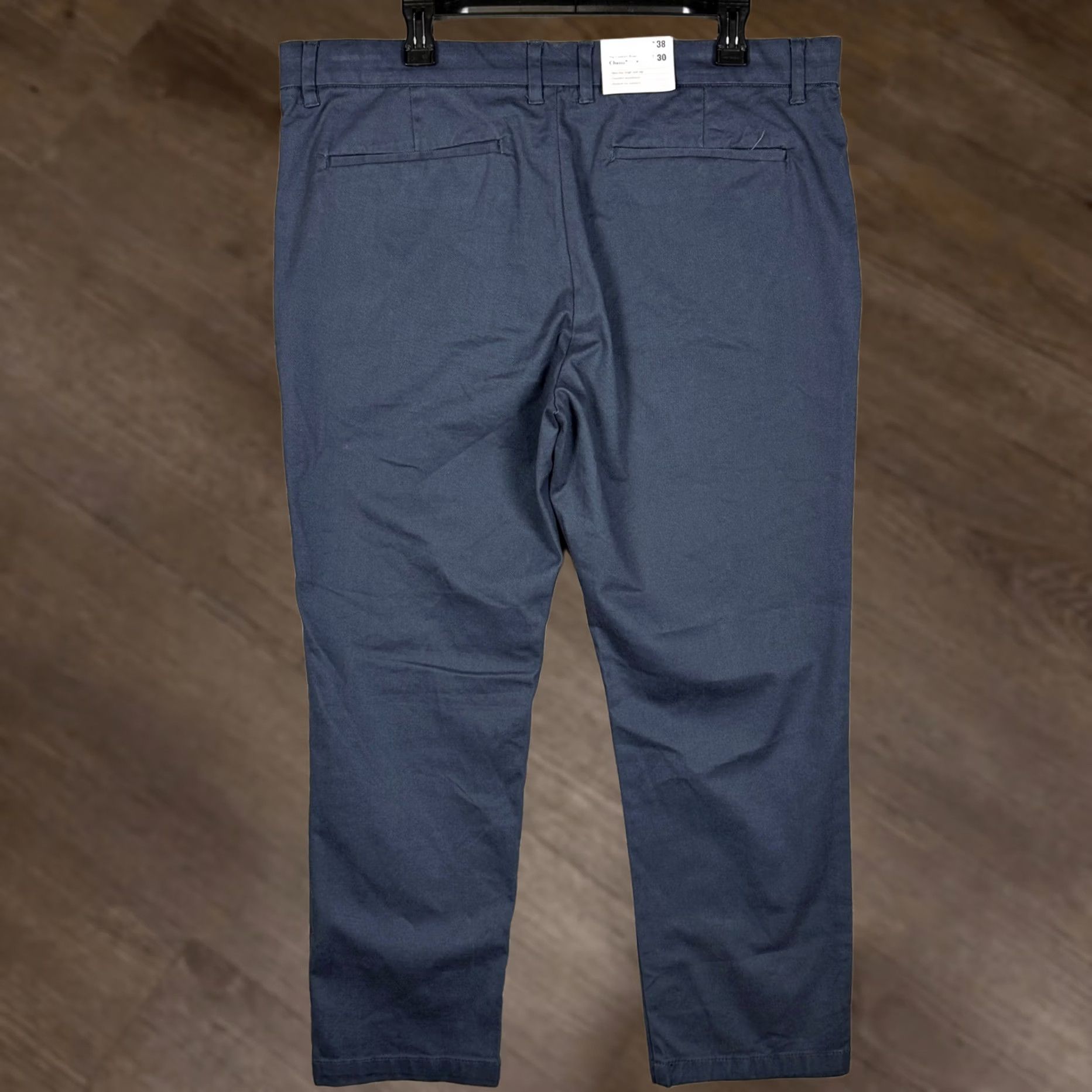 Vintage Goodfellow & Co Comfort Wear Chino Pants Men 38X30 Navy Blue Slim Knit? Size US 38 / EU 54 - 1 Thumbnail