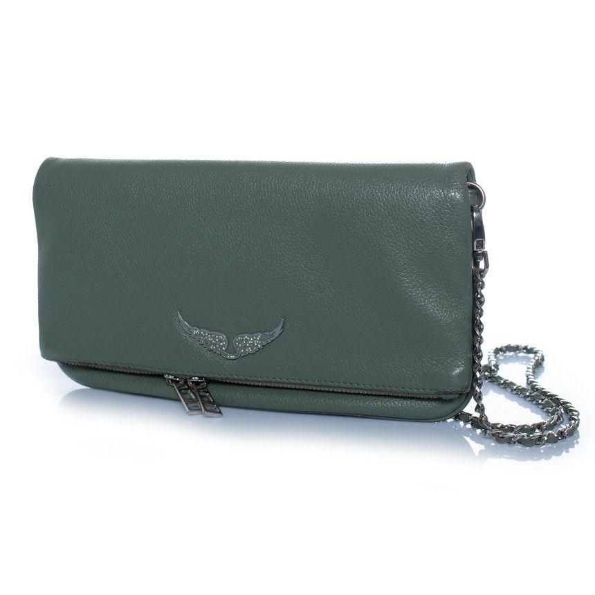 Zadig & Voltaire Zadig & Voltaire, Rock green leather crossbody bag Size ONE SIZE - 1 Thumbnail