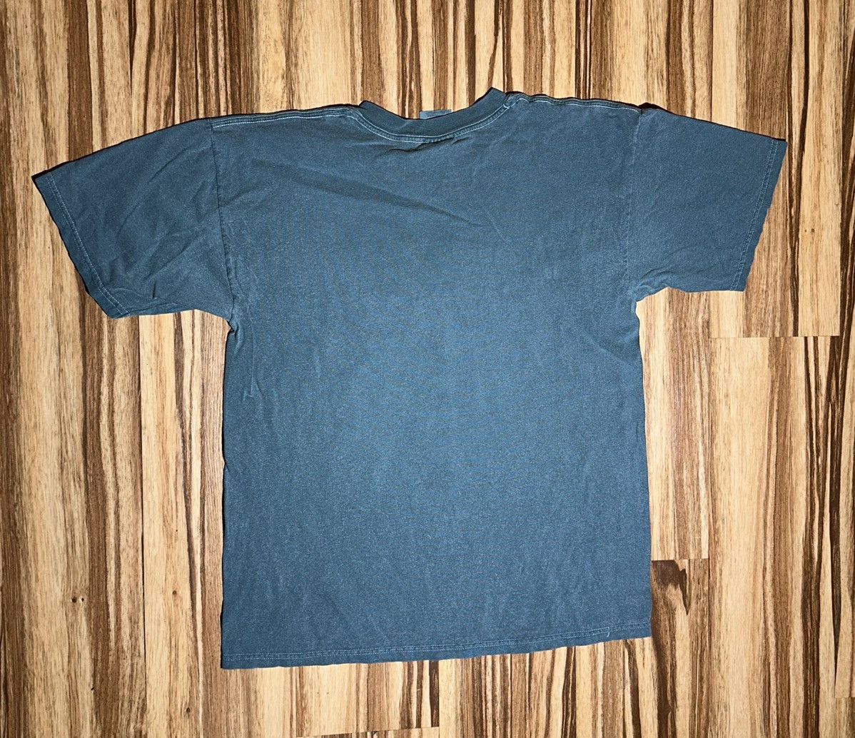 Gildan Gildan Teal Minnesota Pine Tree Moon Light Graphic Tee Size US L / EU 52-54 / 3 - 6 Thumbnail