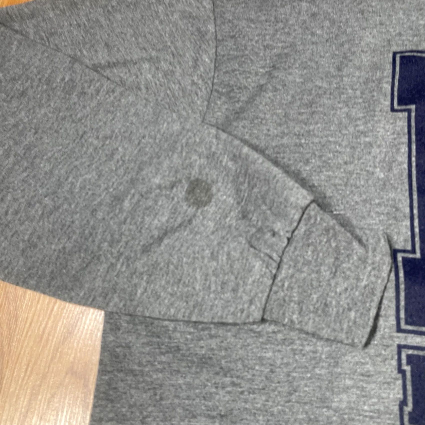 Soffe VTG Soffe T-Shirt Mens XL Gray Long Sleeve Cotton Polyester CrewNeck M Hockey CCM Size US XL / EU 56 / 4 - 3 Thumbnail
