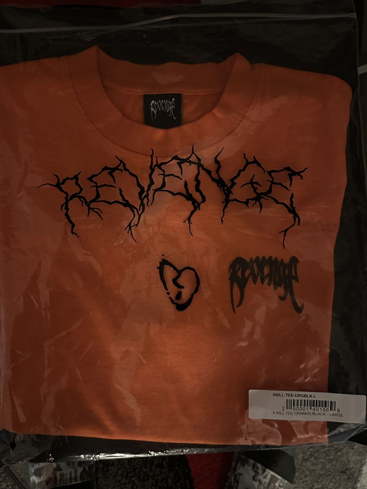 Two revenge kill hand tees Tops