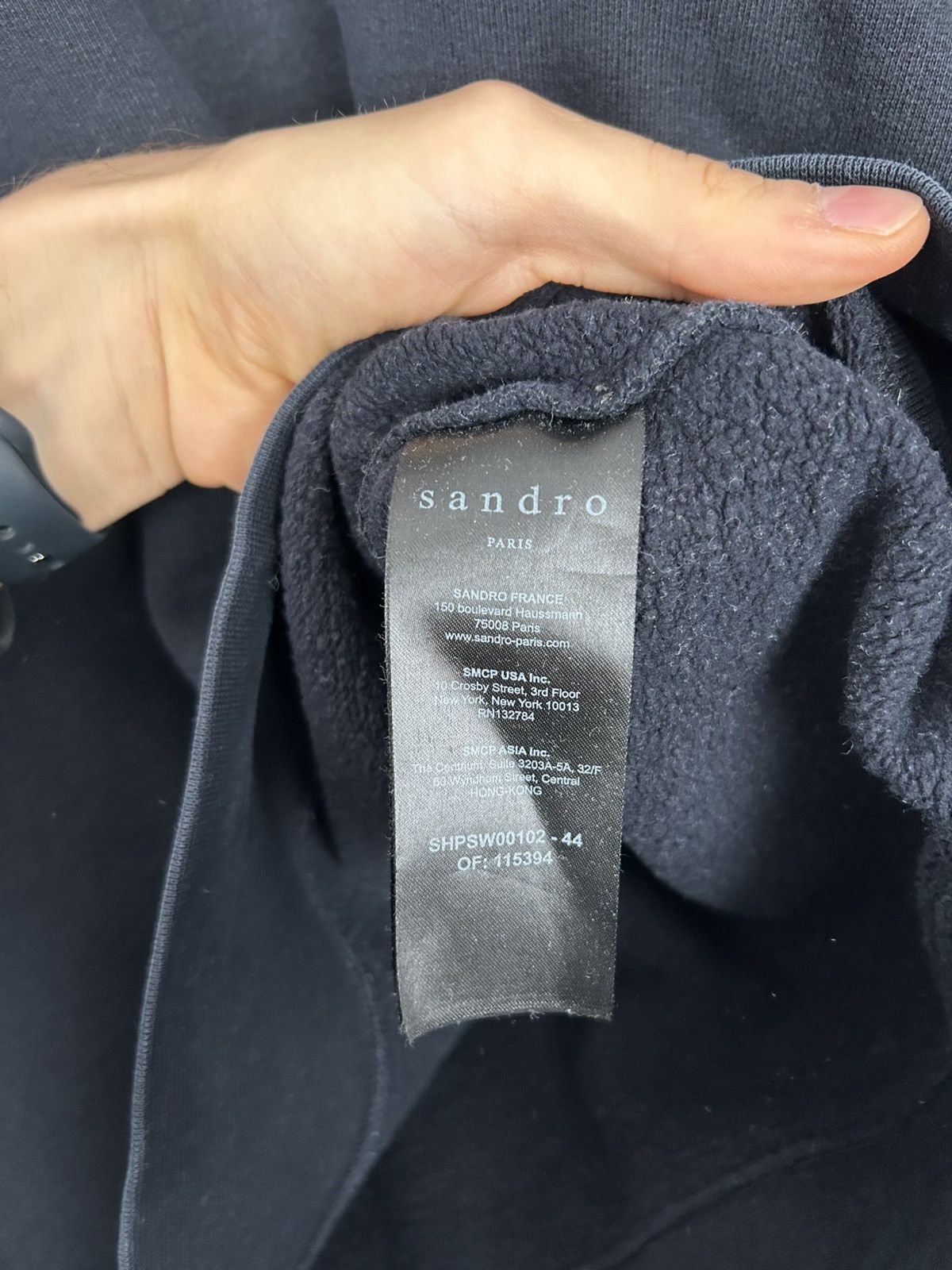 Sandro Sandro Paris Amour Crewneck Designer Avant Garde Luxury Size US M / EU 48-50 / 2 - 6 Thumbnail