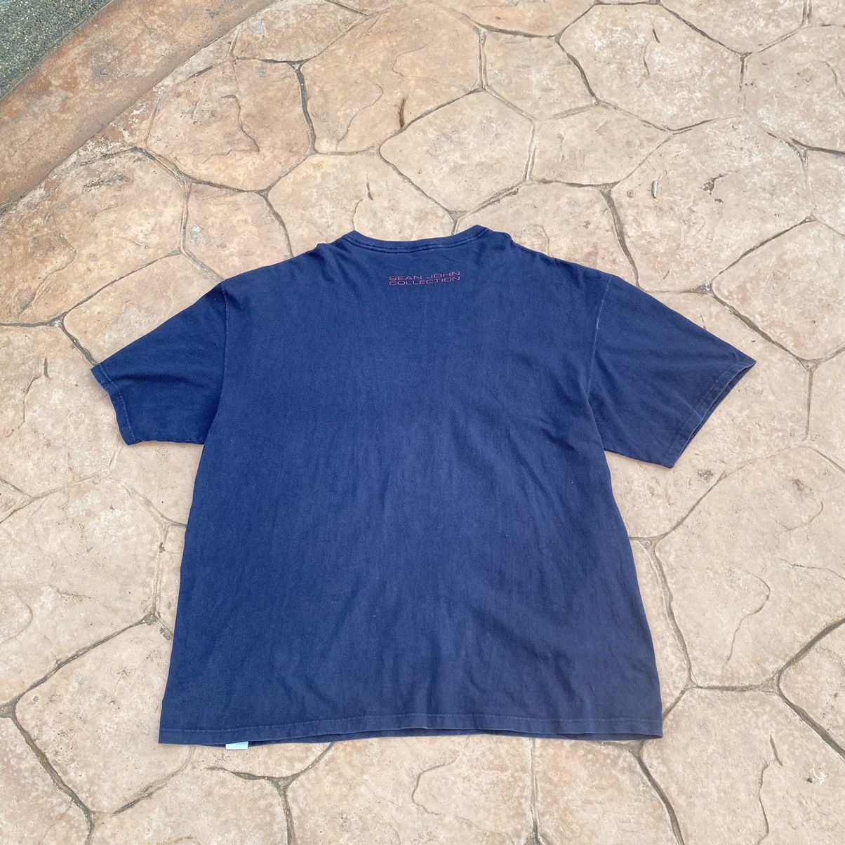Sean John Vintage Faded Y2K Sean John Oversized ERD GRUNGE TEE Size US XXL / EU 58 / 5 - 8 Thumbnail
