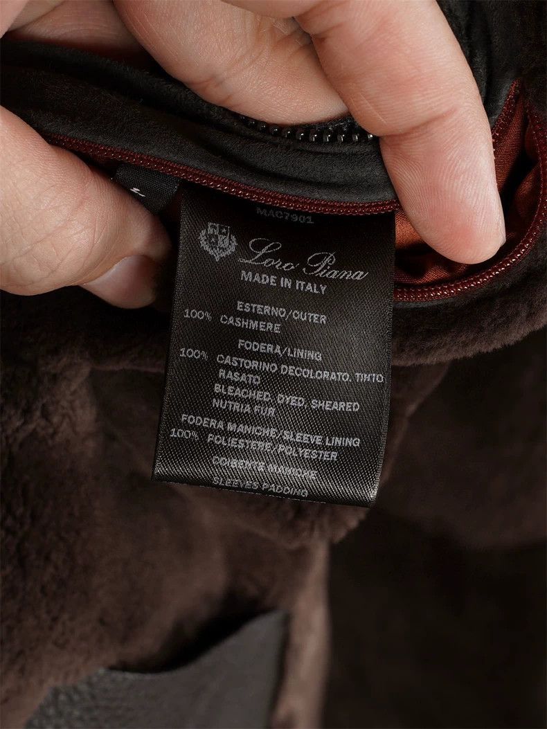 Loro Piana LORO PIANA Felt hooded coat Size US L / EU 52-54 / 3 - 9 Thumbnail