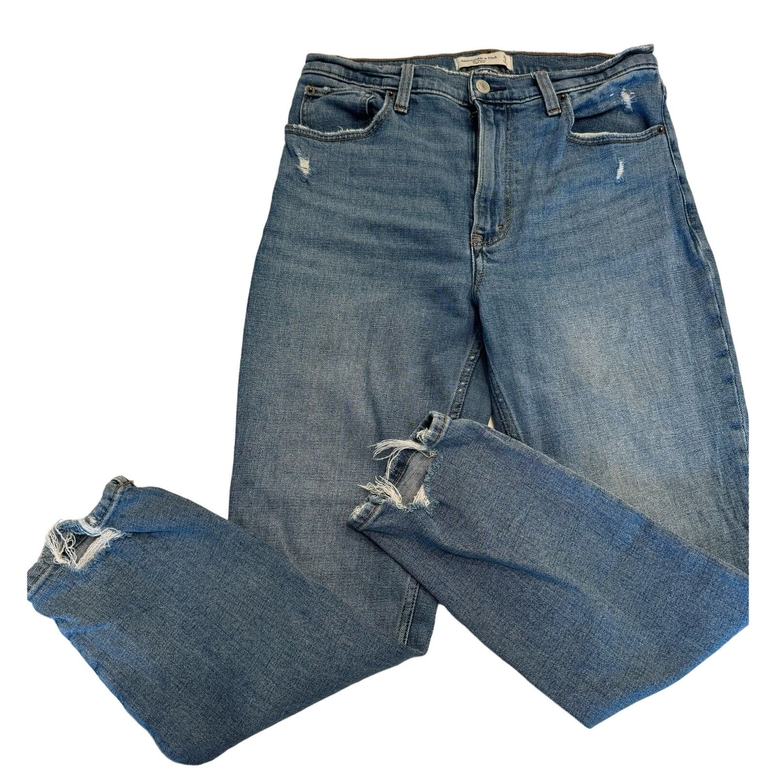 Abercrombie & Fitch Abercrombie and Fitch skinny high-rise jeans Size 28" / US 6 / IT 42 - 1 Thumbnail