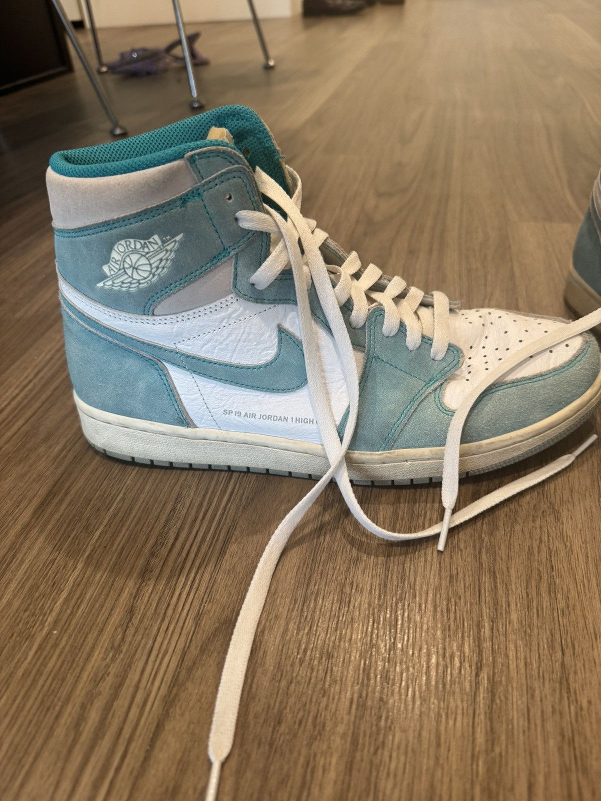 Jordan Brand × Nike Air Jordan 1 Turbo Green Size US 11.5 / EU 44-45 - 4 Thumbnail