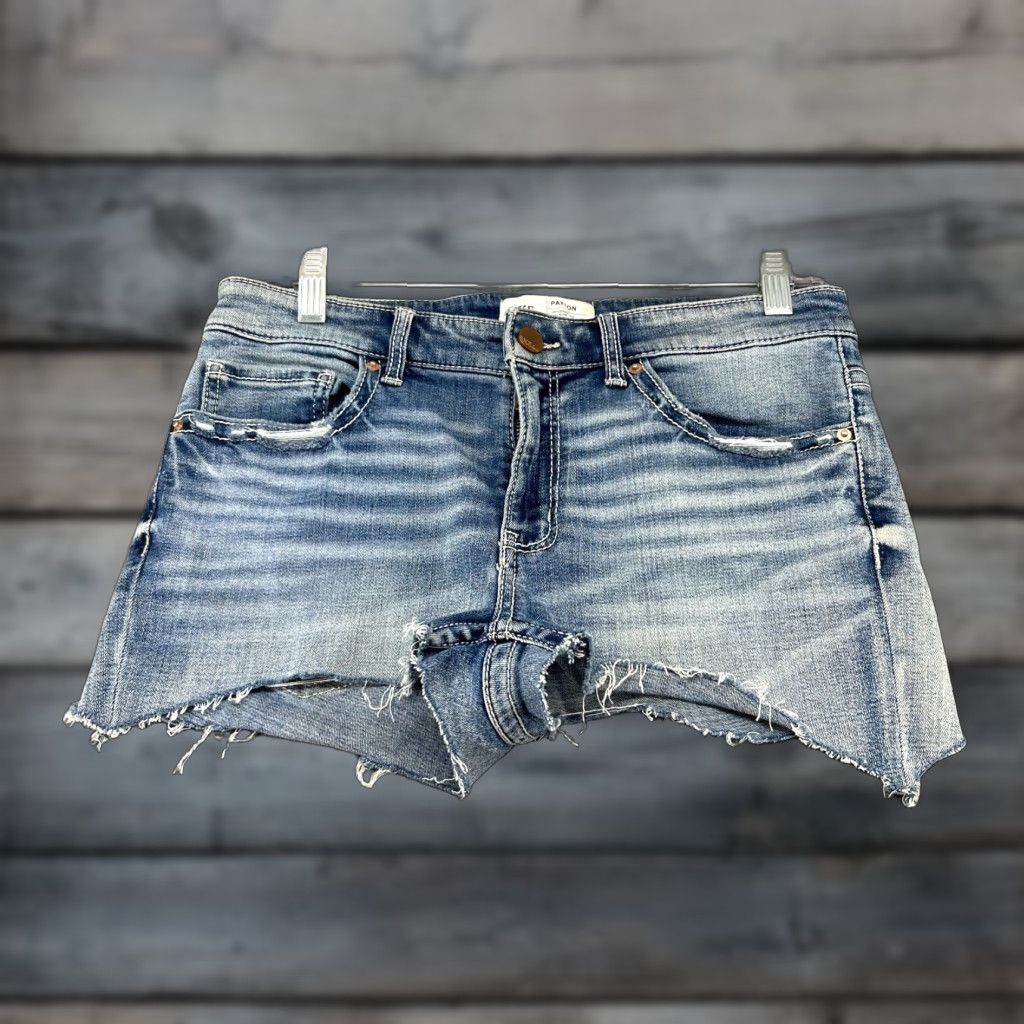 Vintage BKE Shorts Womens 28 Blue Denim Cut-Off Workwear Vintage? No Cotton Distressed Regular Size 28" / US 6 / IT 42 - 1 Thumbnail