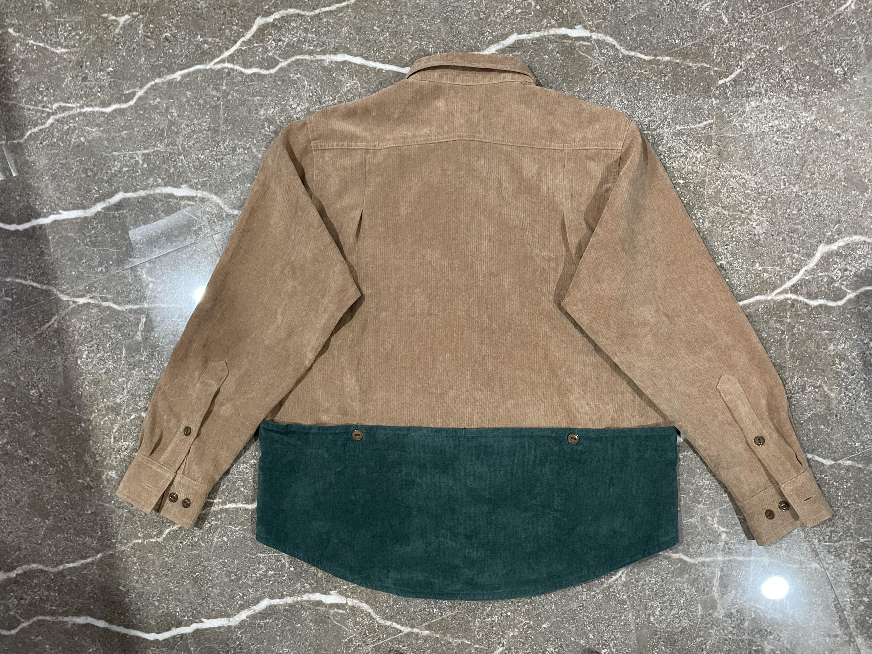 Japanese Brand × go slow caravan GSC 2 tone Button Up Polo Size US L / EU 52-54 / 3 - 8 Thumbnail