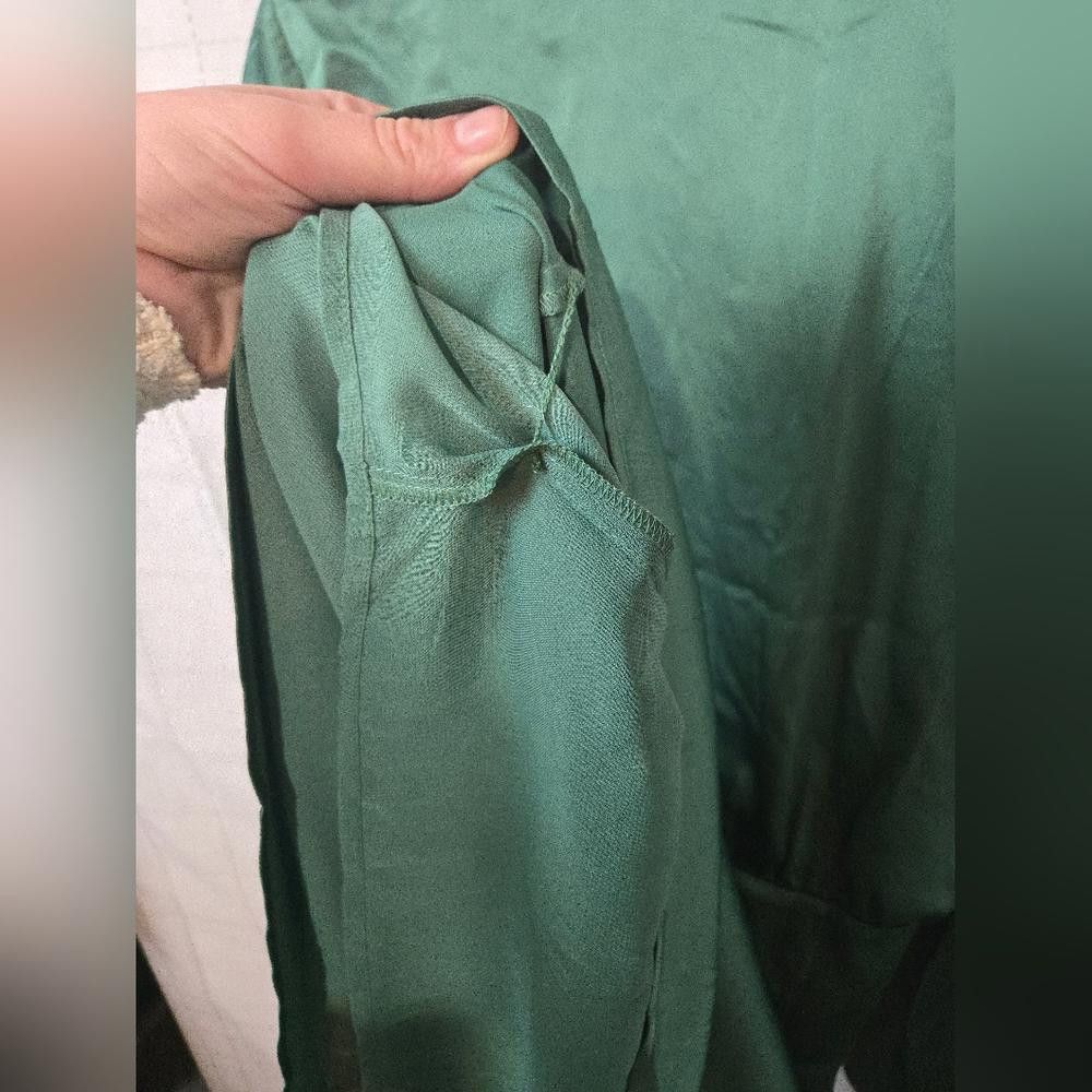 H&M H&M Elegant Green Dress Size M / US 6-8 / IT 42-44 - 8 Thumbnail